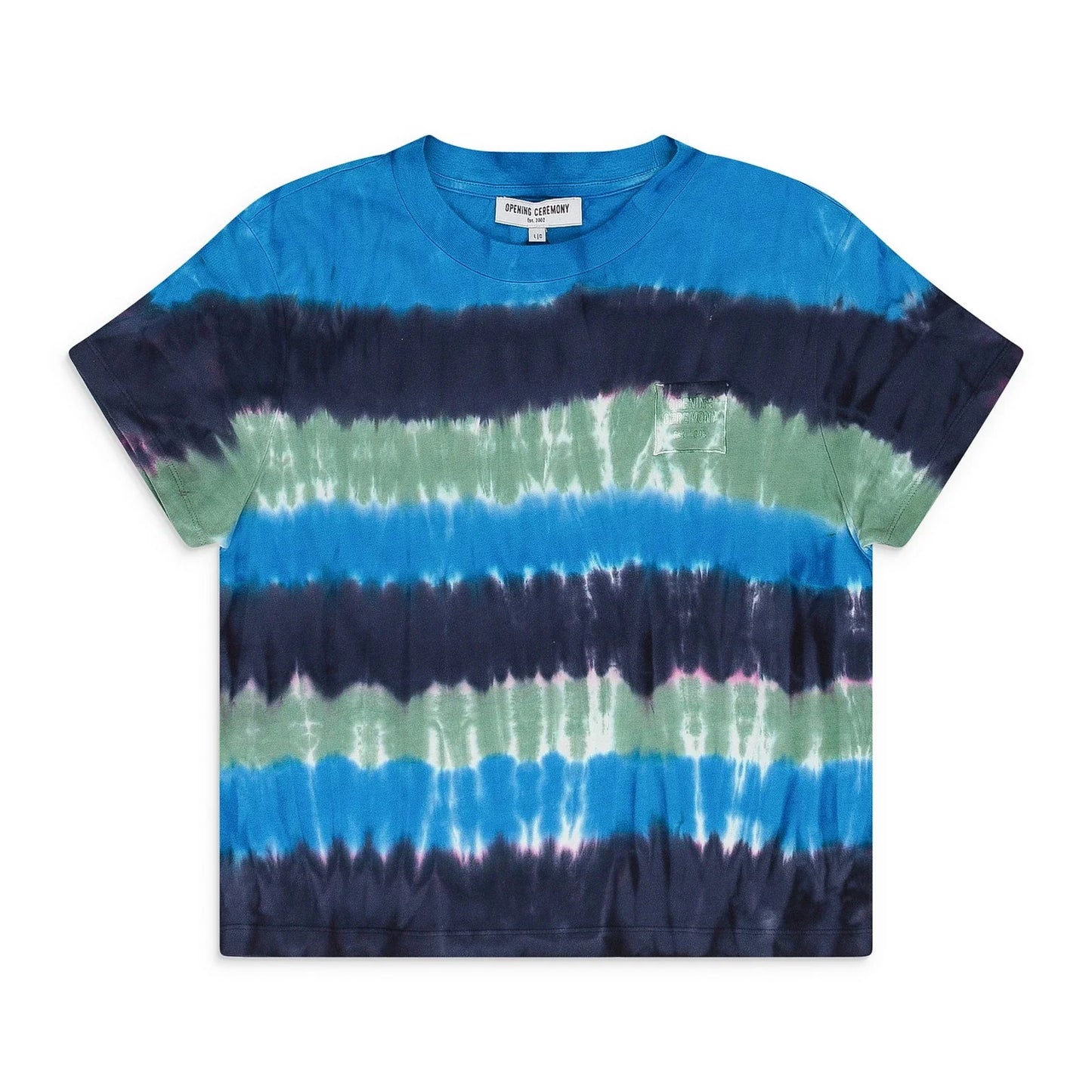 Opening Ceremony Multicolor Tie Dye Mini Box Logo T-Shirt SIZE S $110 Unisex T-shirt, Sweatshirt, Hoodie, Long Sleeve Tee - T-Shirt, Sweatshirt, Hoodie
