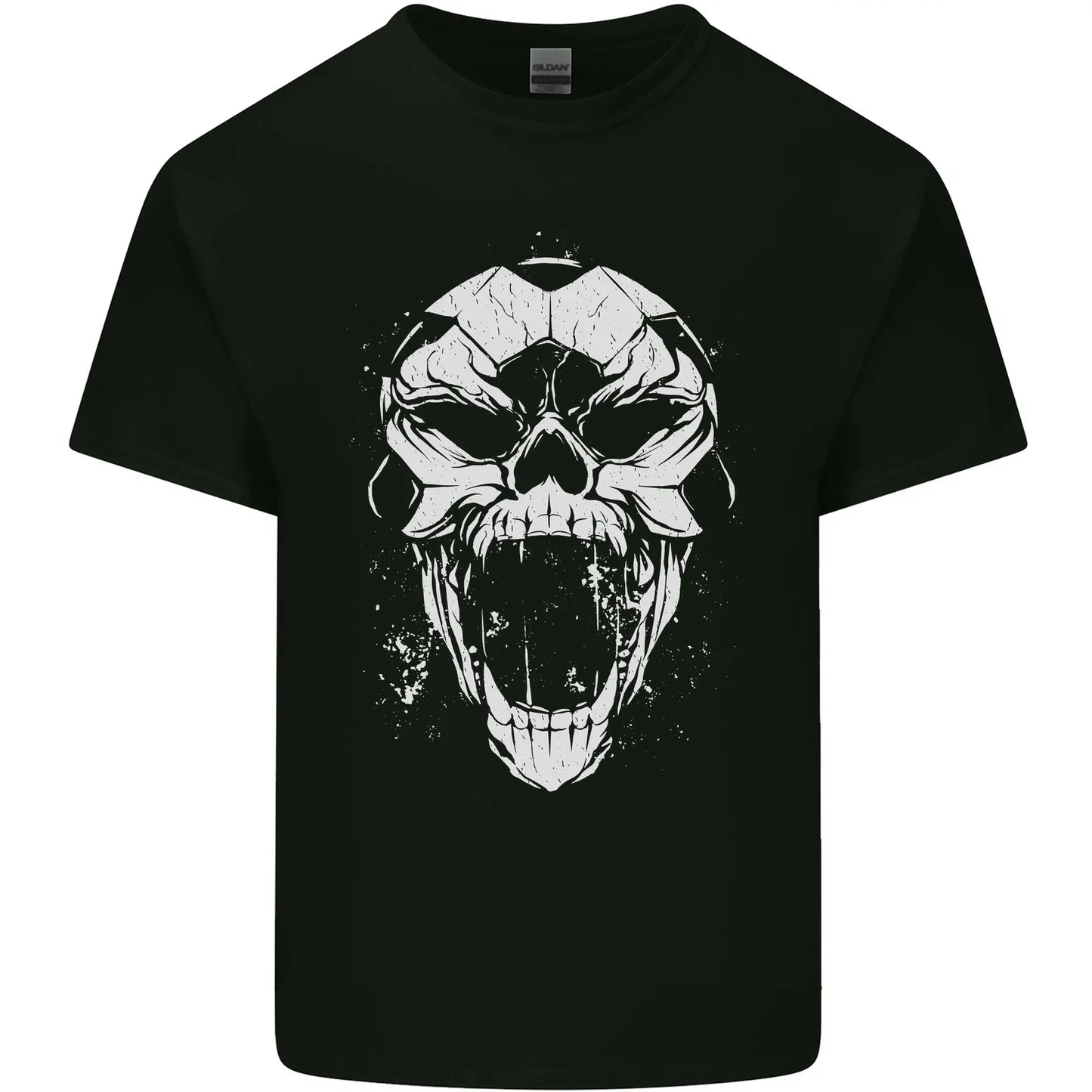 A Football Skull Footy Soccer Mens Light Cotton T-Shirt Unisex T-shirt, Sweatshirt, Hoodie, Long Sleeve Tee - T-Shirt, Sweatshirt, Hoodie