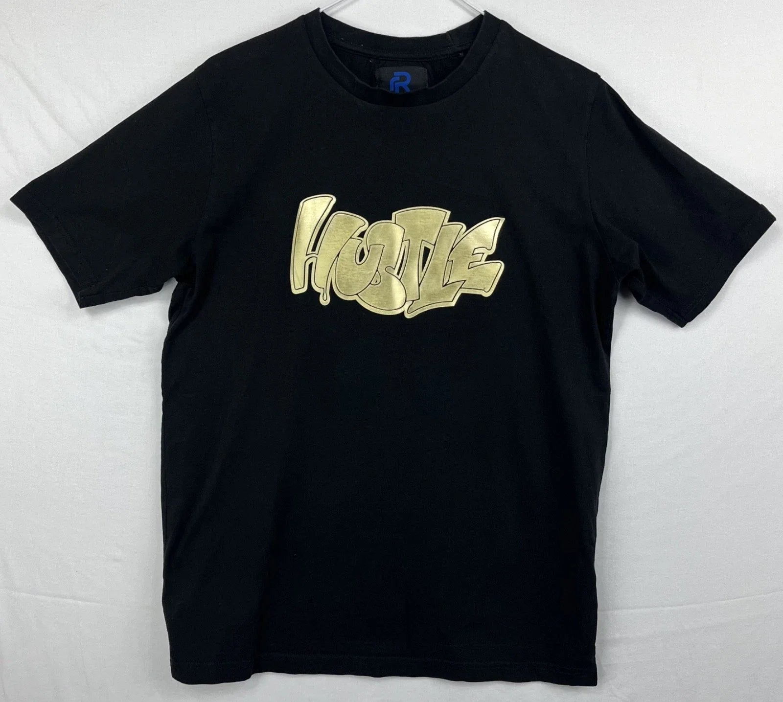 EUC Refinery Republic Mens Black Gold Hustle 3D Graphic T-Shirt Cotton Size M Unisex T-shirt, Sweatshirt, Hoodie, Long Sleeve Tee - T-Shirt, Sweatshirt, Hoodie