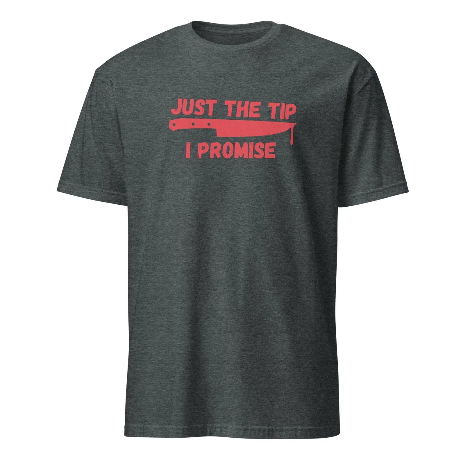 Funny Halloween T-Shirt - Just the Tip I Promise Halloween Shirt Unisex T-shirt, Sweatshirt, Hoodie, Long Sleeve Tee - T-Shirt, Sweatshirt, Hoodie