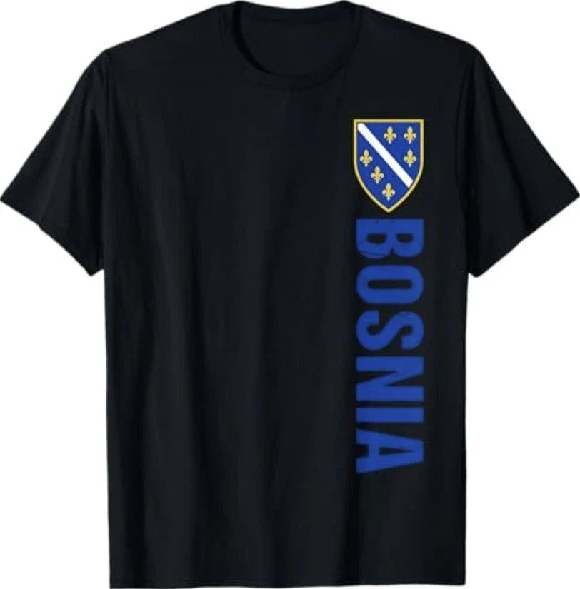 Bosnia Gift Flag Bosnia Vintage Herzegovina Sarajevo T-Shirt Unisex T-shirt, Sweatshirt, Hoodie, Long Sleeve Tee - T-Shirt, Sweatshirt, Hoodie