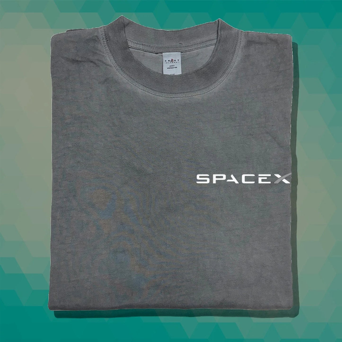 SpaceX Front & Back Print Vintage Premium Tee NASA  Elon Musk Tesla Space X BFR Unisex T-shirt, Sweatshirt, Hoodie, Long Sleeve Tee - T-Shirt, Sweatshirt, Hoodie