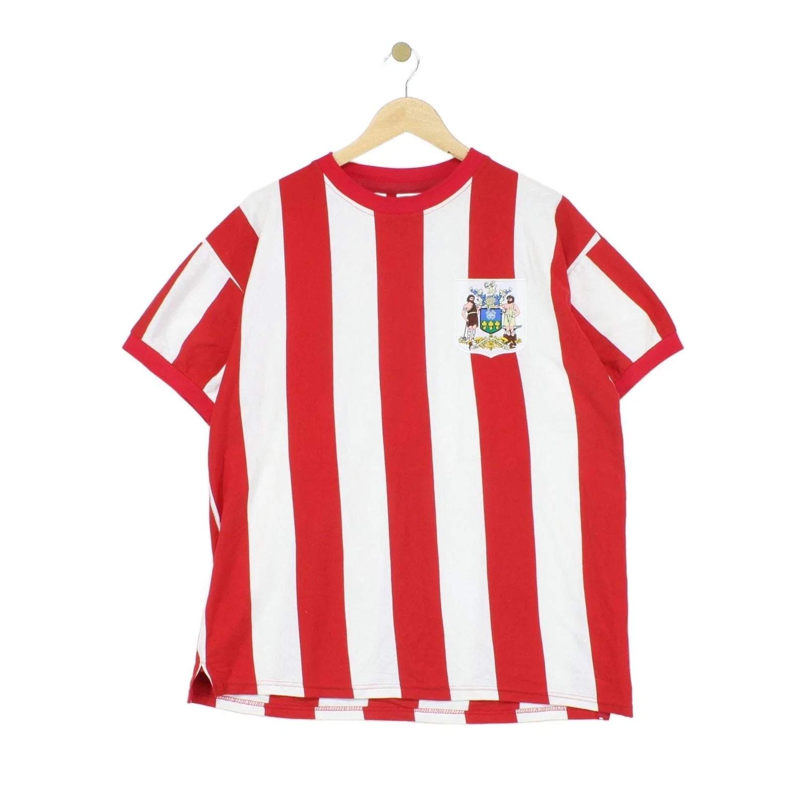 Sheffield United Football Shirt Mens Size L Red Remake 60s Retro Unisex T-shirt, Sweatshirt, Hoodie, Long Sleeve Tee - T-Shirt, Sweatshirt, Hoodie