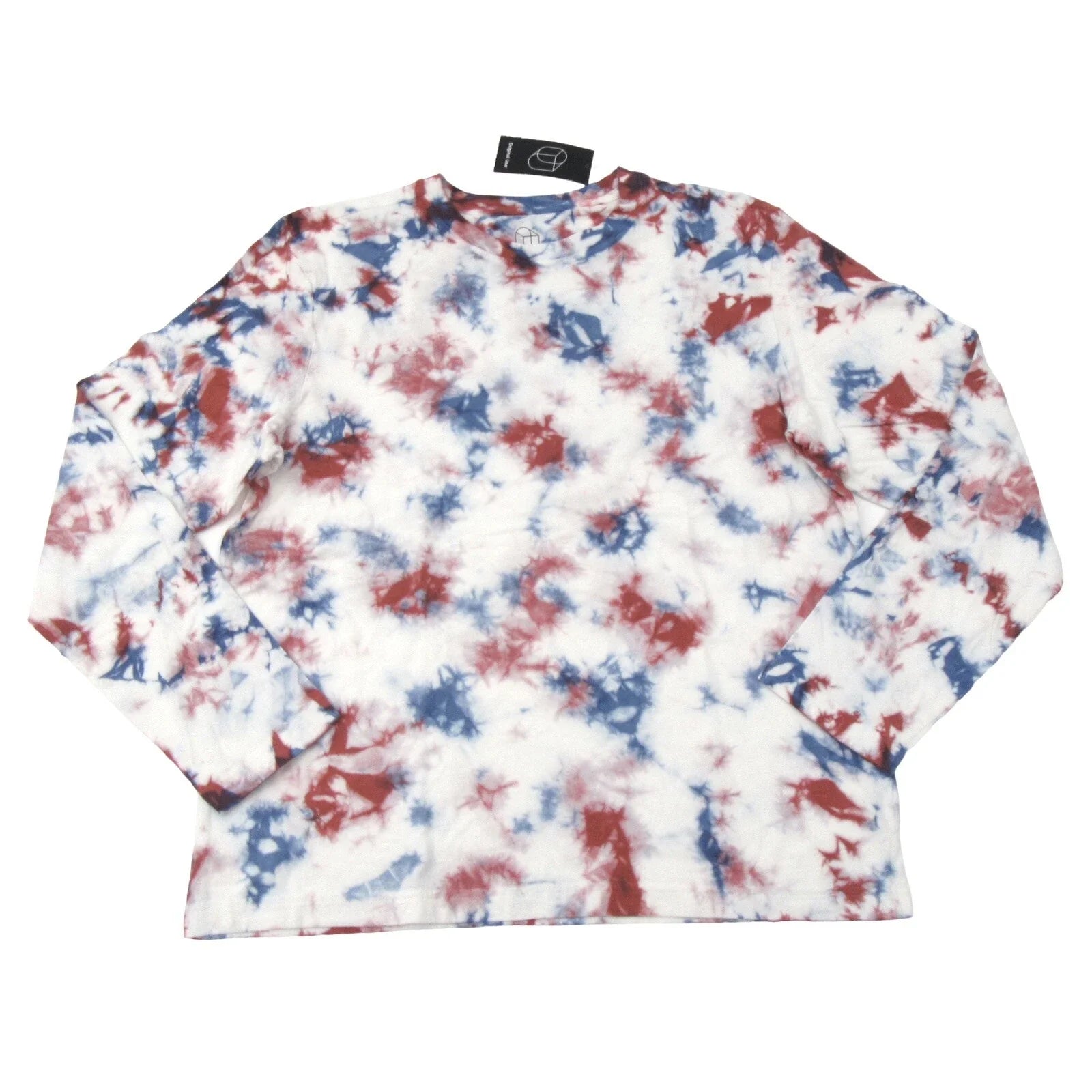 Original Use Mens Size M Crewneck Long Sleeve T-Shirt Tie Dye Red Ribbon Unisex T-shirt, Sweatshirt, Hoodie, Long Sleeve Tee - T-Shirt, Sweatshirt, Hoodie