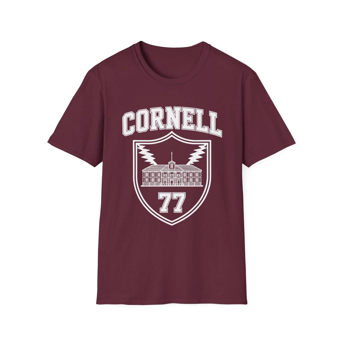 Dead Head Grateful cornell 5 8 77 Concert University Graphic Garcia Weir Lesh Unisex T-shirt, Sweatshirt, Hoodie, Long Sleeve Tee - T-Shirt, Sweatshirt, Hoodie
