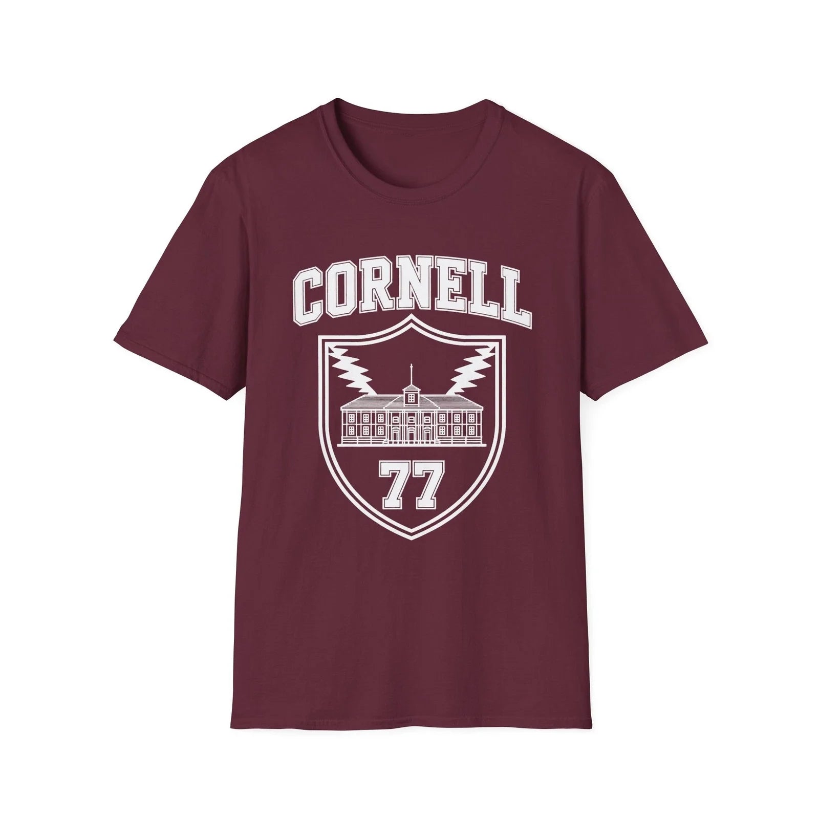 Dead Head Grateful cornell 5 8 77 Concert University Graphic Garcia Weir Lesh Unisex T-shirt, Sweatshirt, Hoodie, Long Sleeve Tee - T-Shirt, Sweatshirt, Hoodie