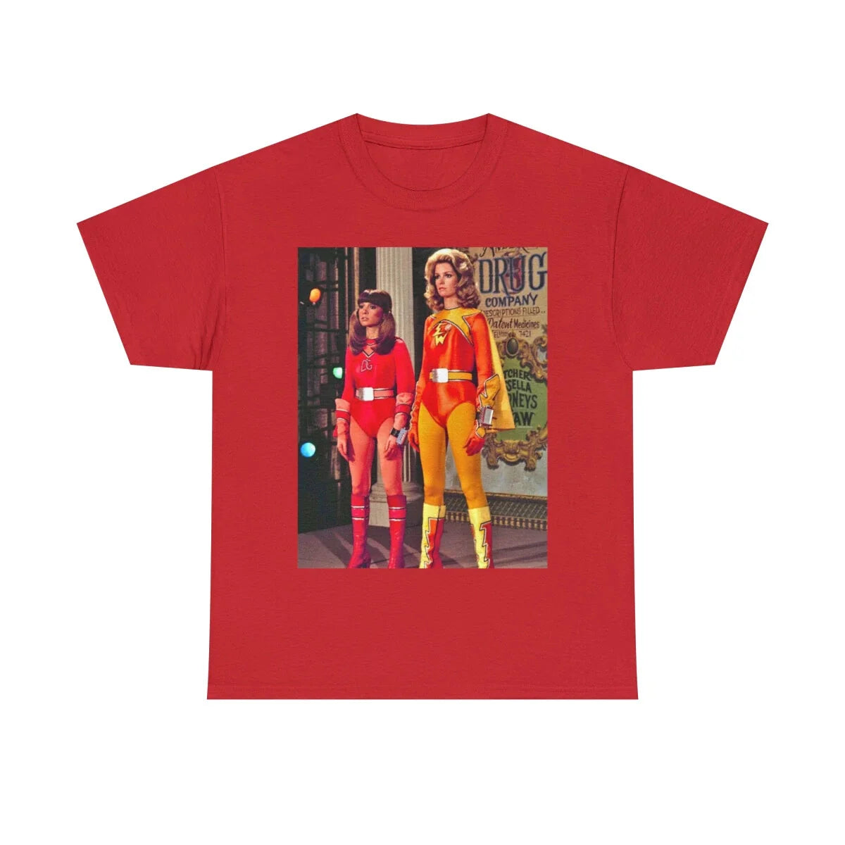Electra Woman And Dyna Girl Men's Short Sleeve T Shirt Unisex T-shirt, Sweatshirt, Hoodie, Long Sleeve Tee - T-Shirt, Sweatshirt, Hoodie