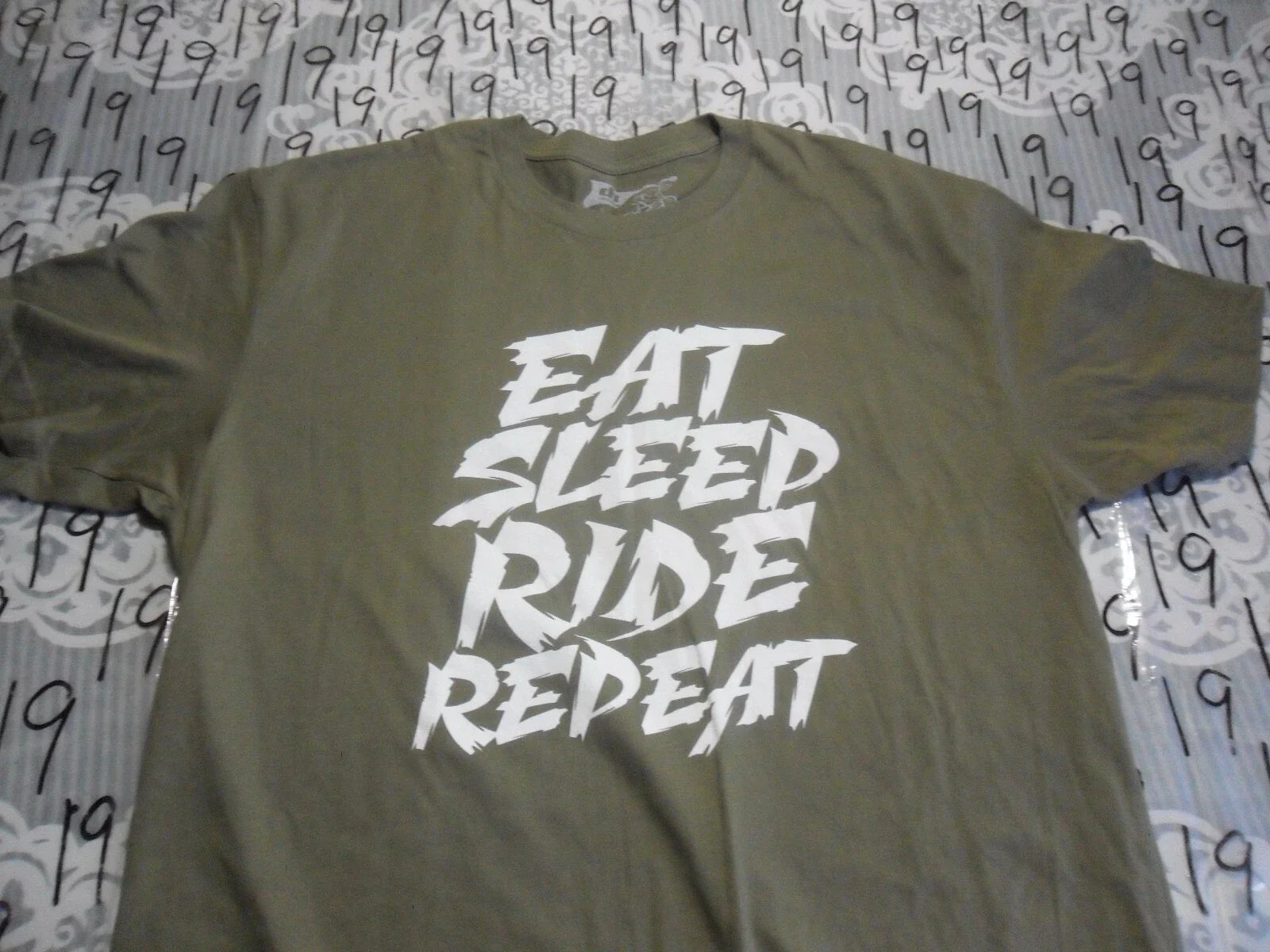 Large NWOT Eat Sleep Ride Repeat T Shirt Unisex T-shirt, Sweatshirt, Hoodie, Long Sleeve Tee - T-Shirt, Sweatshirt, Hoodie