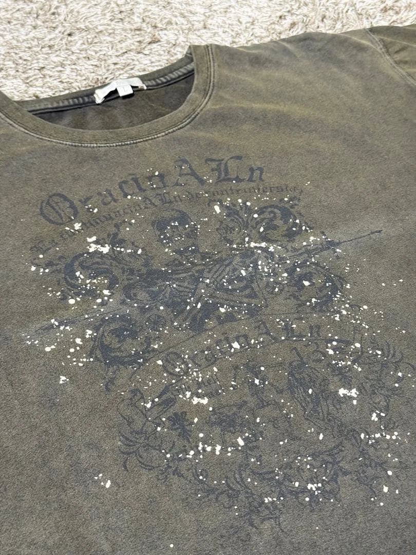 Vintage Skull T-Shirt Grunge Y2K Faded Unisex Size M Unisex T-shirt, Sweatshirt, Hoodie, Long Sleeve Tee - T-Shirt, Sweatshirt, Hoodie