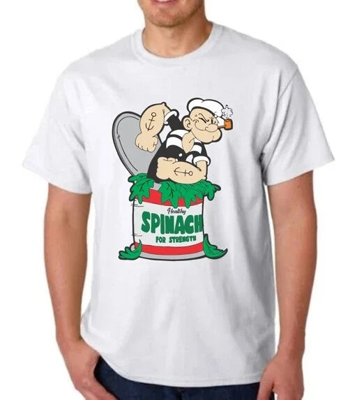 POPEYE T-SHIRT TEE CUSTOM  HANNA BARBERA RELATED OLIVE OYL BLUTO Unisex T-shirt, Sweatshirt, Hoodie, Long Sleeve Tee - T-Shirt, Sweatshirt, Hoodie