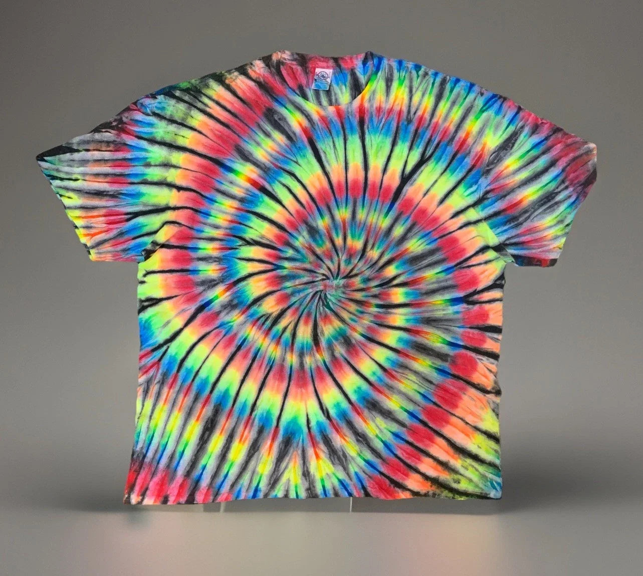 *New* 2XL - Sm Handmade Tie Dye, Black Magic Bus (No pink) Crew or V-Neck Unisex T-shirt, Sweatshirt, Hoodie, Long Sleeve Tee - T-Shirt, Sweatshirt, Hoodie