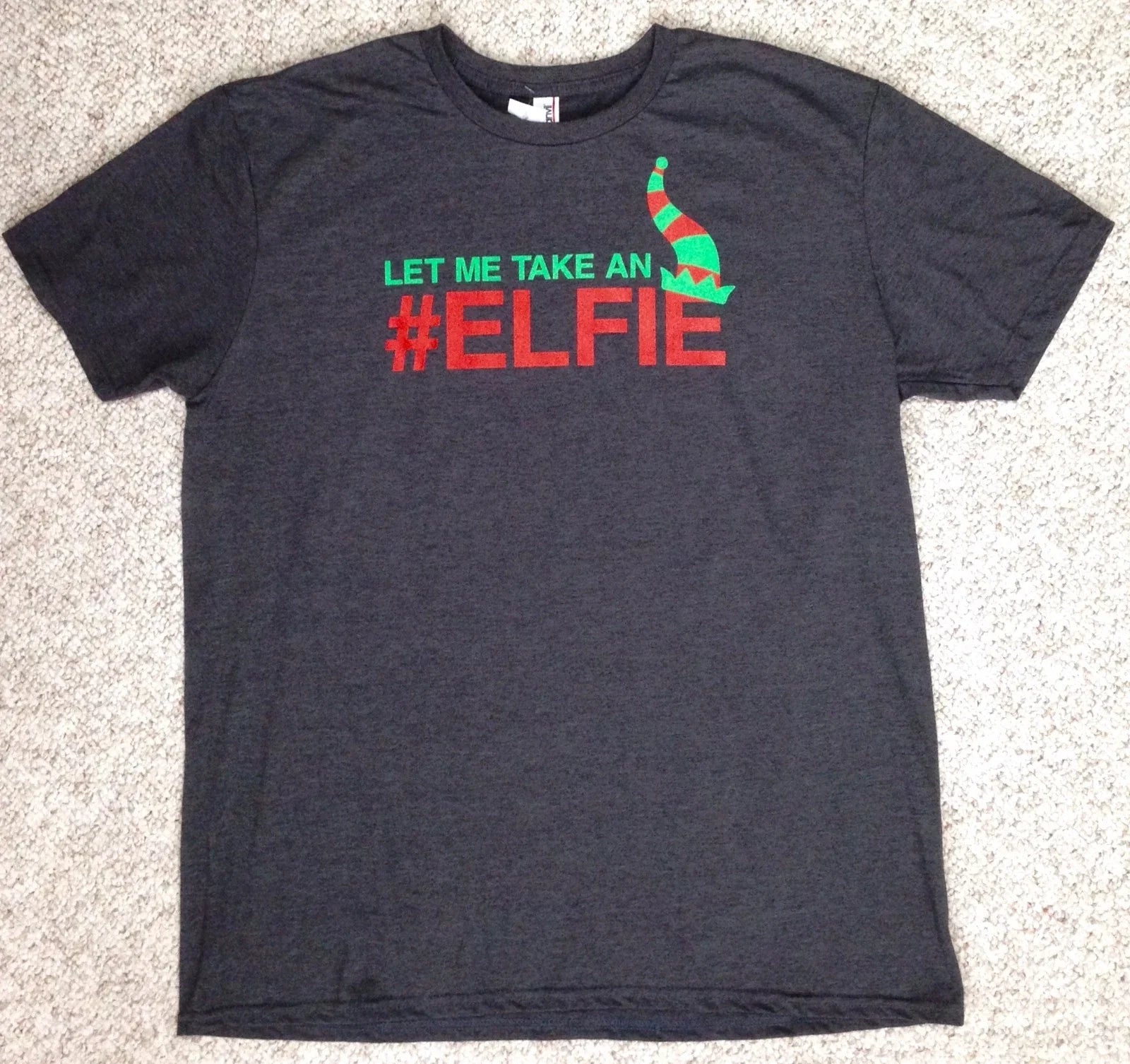 LET ME TAKE AN ELFIE T-SHIRT a Selfie Funny Instagram Twitter Elf Christmas XL Unisex T-shirt, Sweatshirt, Hoodie, Long Sleeve Tee - T-Shirt, Sweatshirt, Hoodie