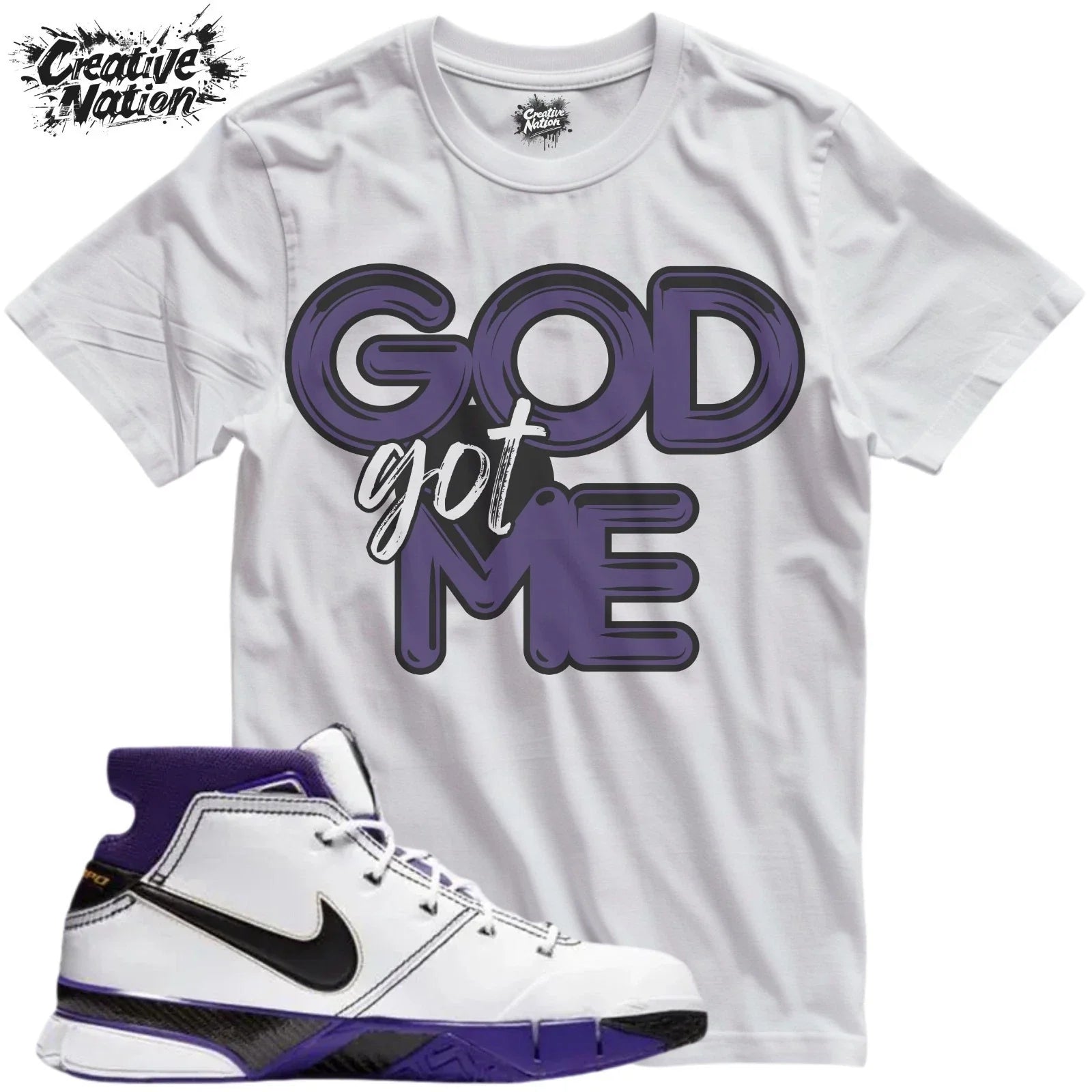 Shirt To Match 1 Unisex Tee GOD Got Me Shirt Sneaker Tee Unisex T-shirt, Sweatshirt, Hoodie, Long Sleeve Tee - T-Shirt, Sweatshirt, Hoodie