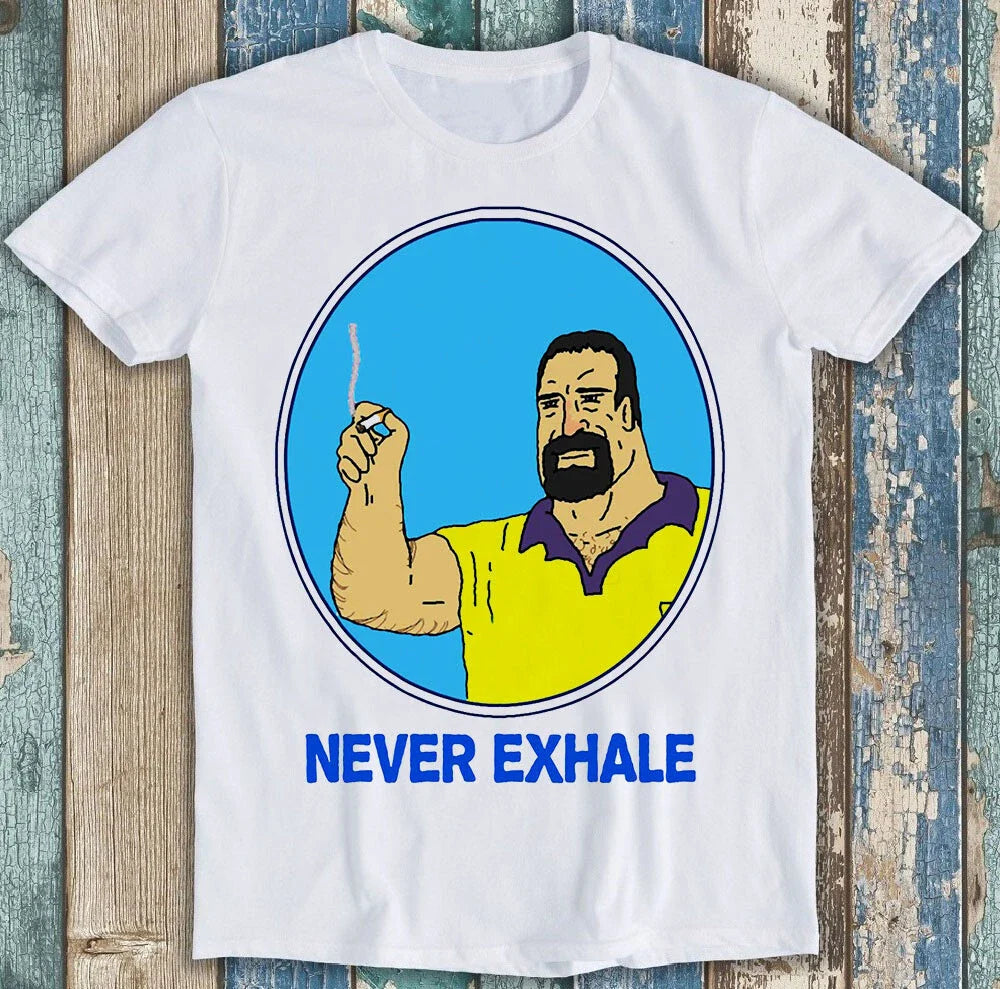 Never Exhale Mike Nolan The Big Lez Show Sassy The Sasquatch Tee T Shirt M1618 Unisex T-shirt, Sweatshirt, Hoodie, Long Sleeve Tee - T-Shirt, Sweatshirt, Hoodie