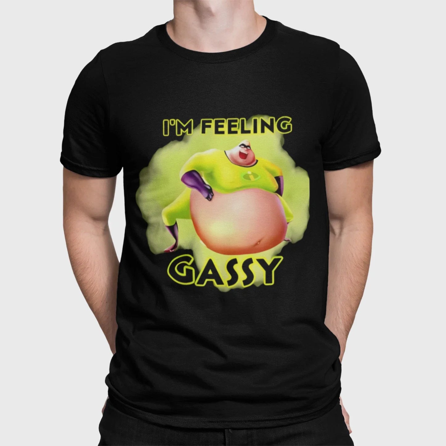 Im Feeling Gassy Funny Parody Shirt Fart Humor Meme Graphic Tee Unisex T-shirt, Sweatshirt, Hoodie, Long Sleeve Tee - T-Shirt, Sweatshirt, Hoodie