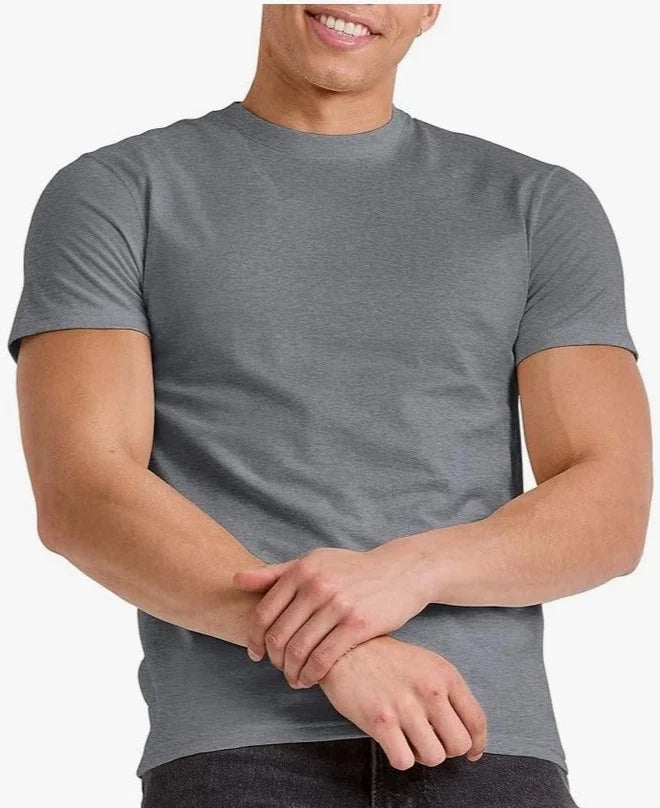Hanes Men's Originals Tshirt 3 Pack, ComfortSoft Tee for Men Medium Gray Unisex T-shirt, Sweatshirt, Hoodie, Long Sleeve Tee - T-Shirt, Sweatshirt, Hoodie