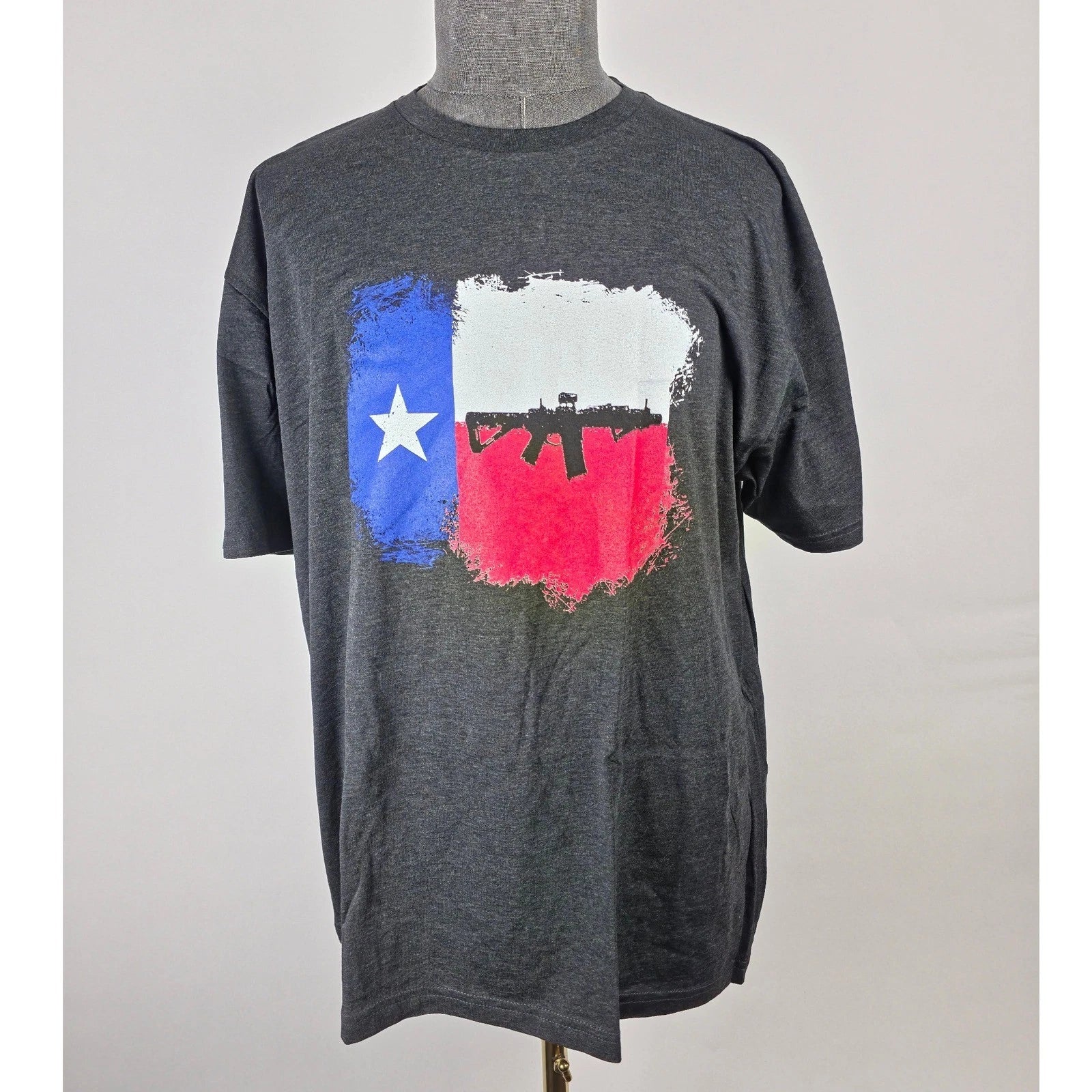 Black Rifle Coffee Company T-Shirt Mens 2XL Texas Flag AR-15 Graphic Tee Unisex T-shirt, Sweatshirt, Hoodie, Long Sleeve Tee - T-Shirt, Sweatshirt, Hoodie