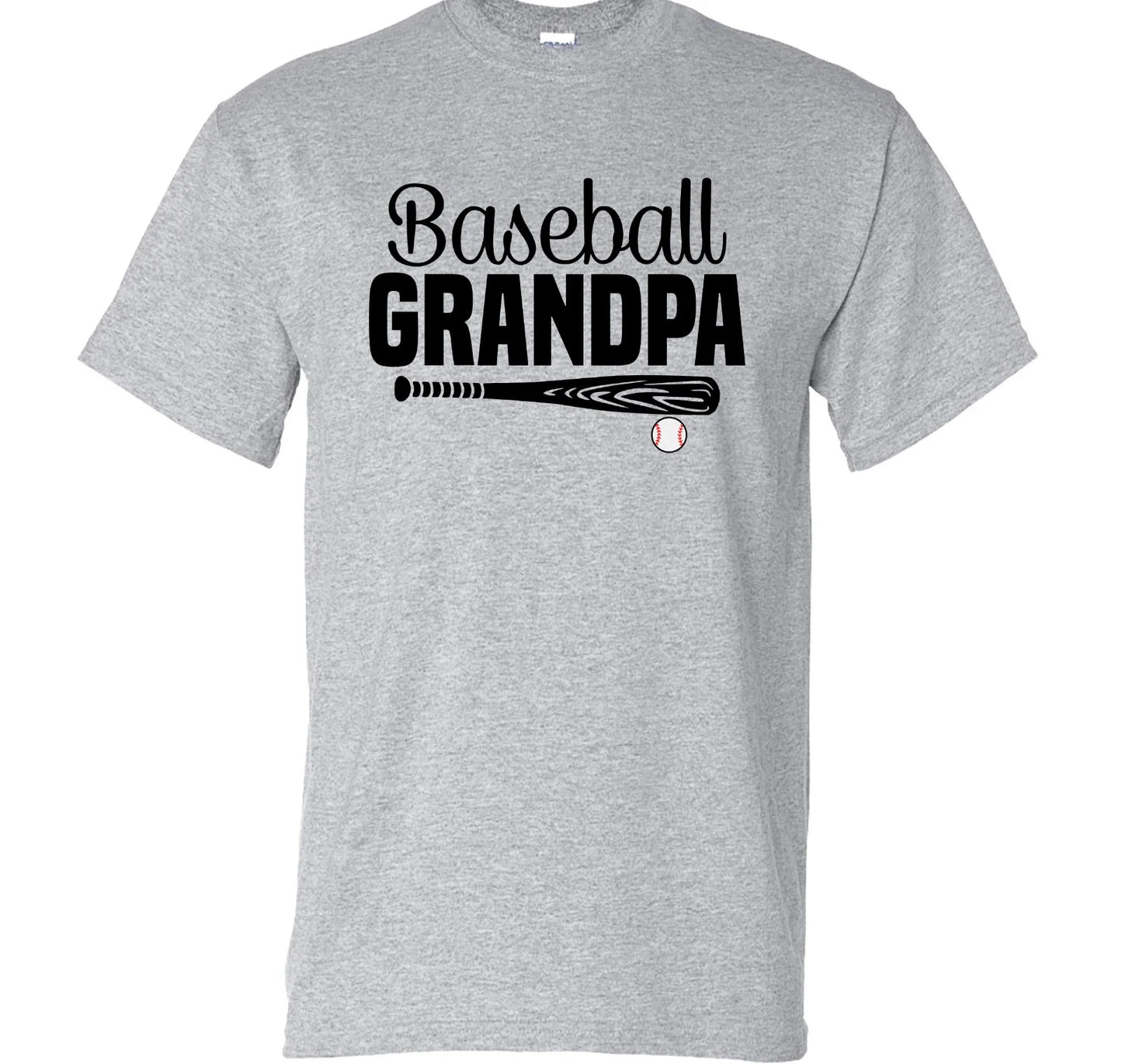 Mens  Baseball GRANDPA - Sport T-Shirt in Gildan Adult Unisex Sizes Unisex T-shirt, Sweatshirt, Hoodie, Long Sleeve Tee - T-Shirt, Sweatshirt, Hoodie