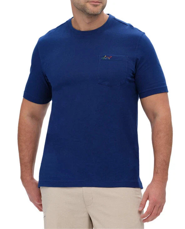 Greg Norman Pocket Tee Shirt Short Sleeve Sz Large Estate Blue NEW Unisex T-shirt, Sweatshirt, Hoodie, Long Sleeve Tee - T-Shirt, Sweatshirt, Hoodie