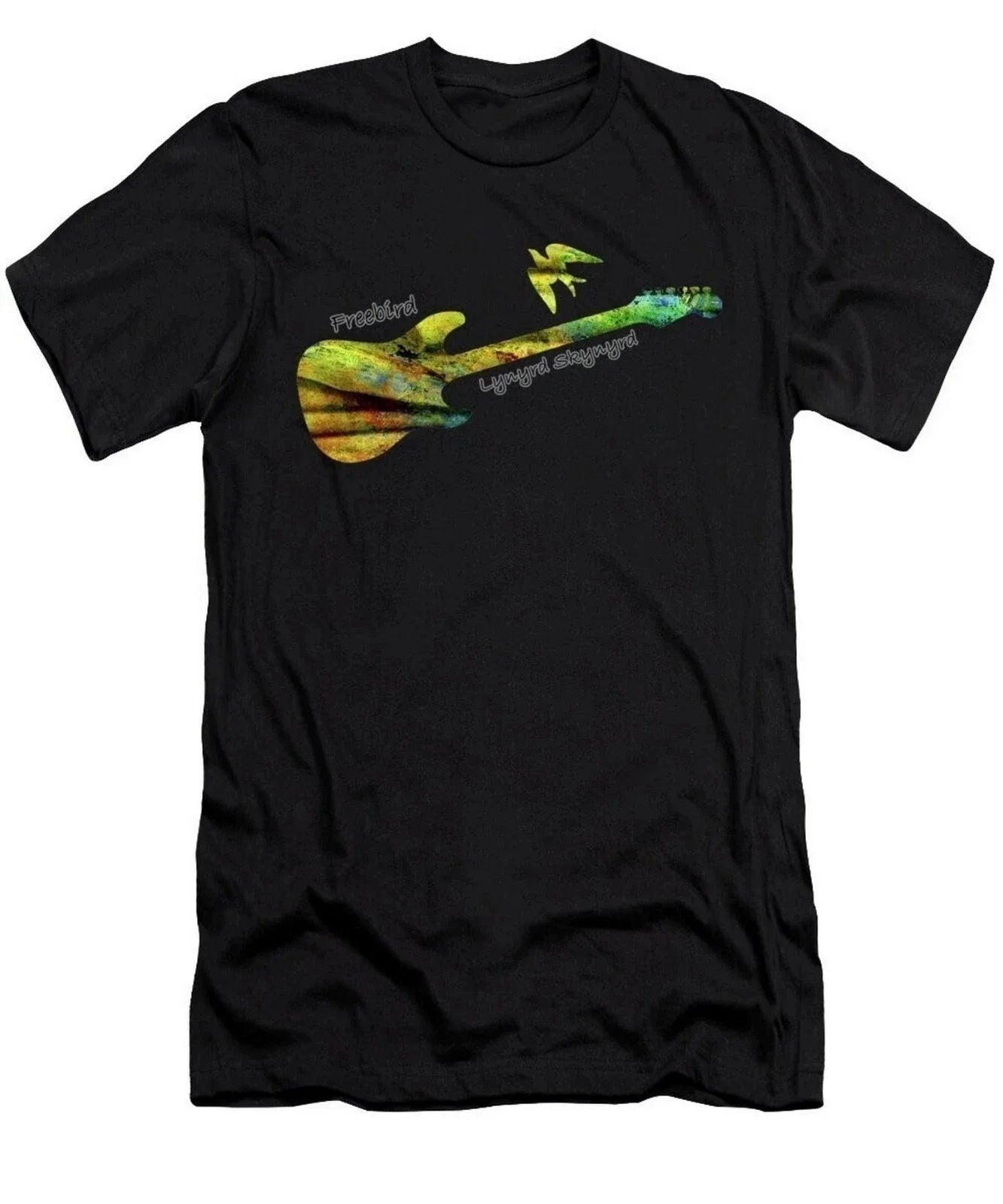 Lynyrd Skynyrd Freebird Ronnie Van Zant Unisex Cotton Black T-shirt, Size S-5XL Unisex T-shirt, Sweatshirt, Hoodie, Long Sleeve Tee - T-Shirt, Sweatshirt, Hoodie