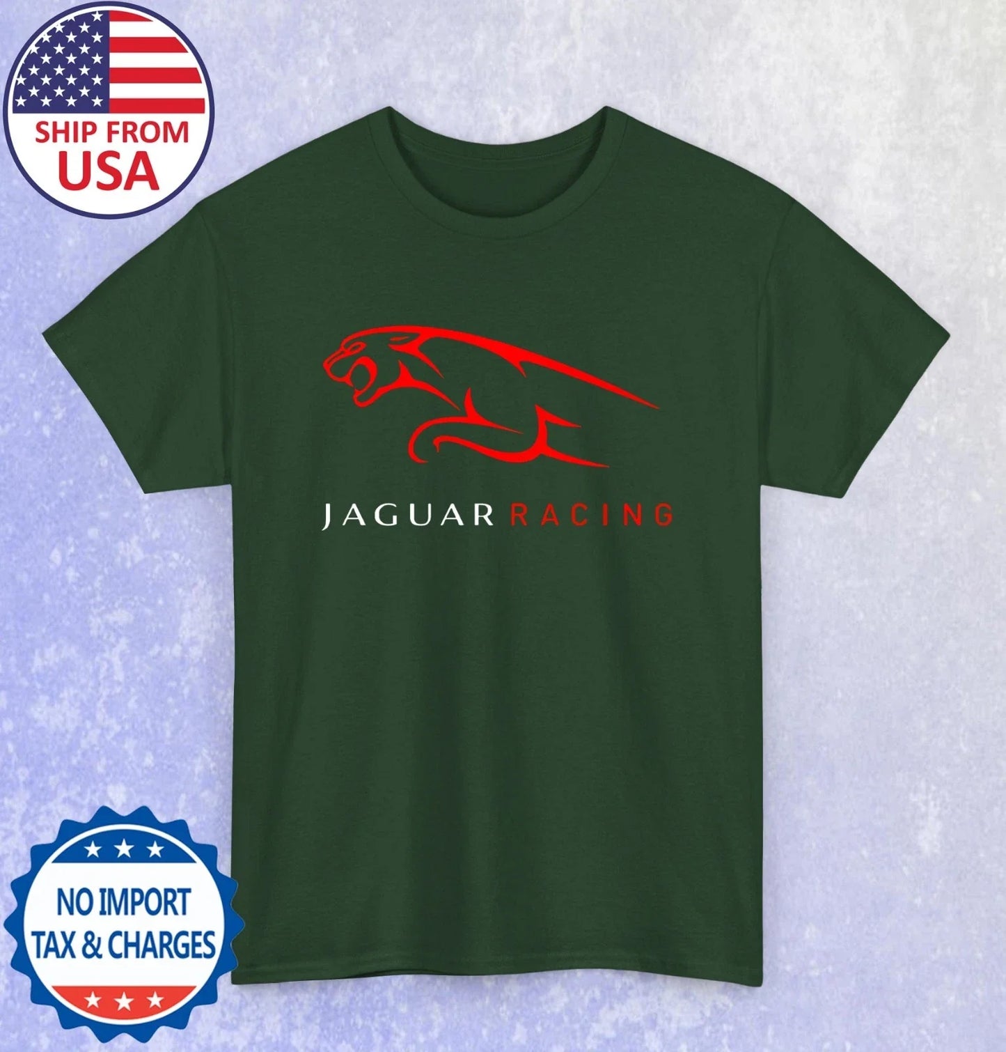 Jaguar Racing Car Men's Size S-5XL Unisex T-shirt, Sweatshirt, Hoodie, Long Sleeve Tee - T-Shirt, Sweatshirt, Hoodie