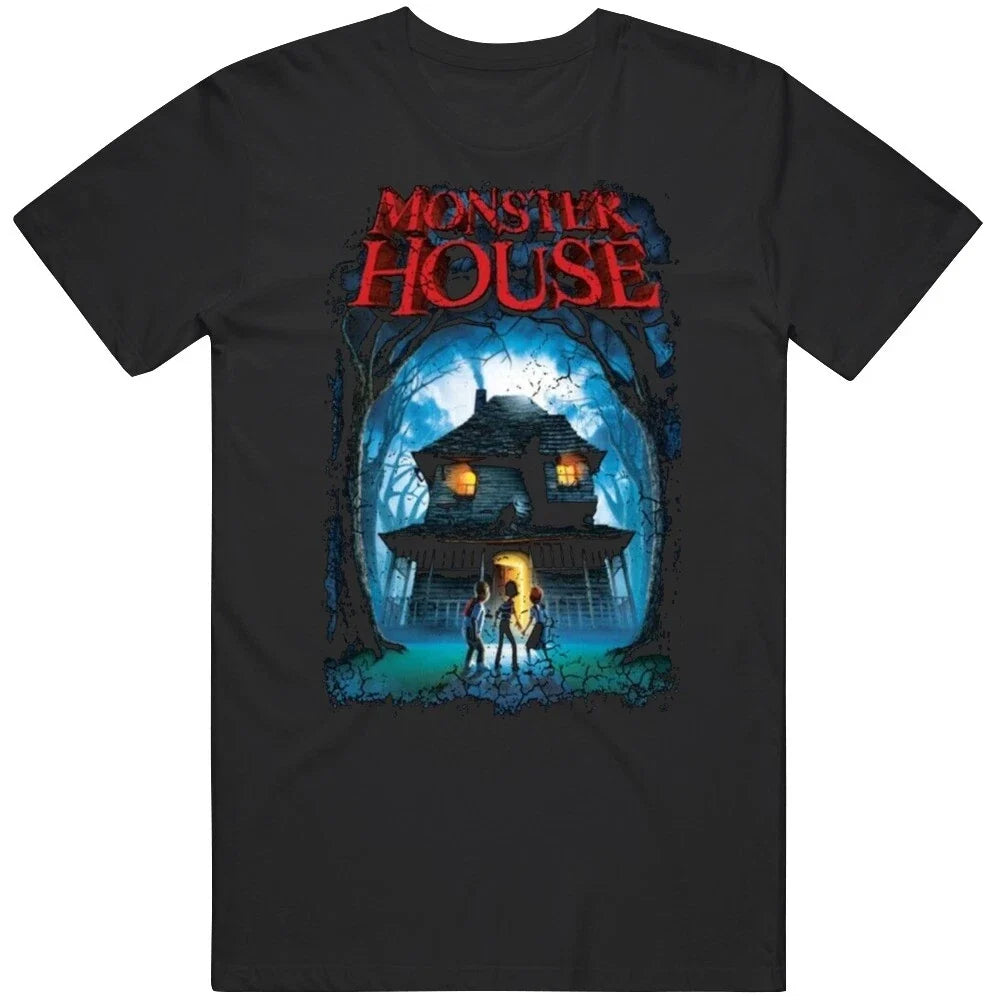 Monster House Spooky Kids Movie Halloween T Shirt Unisex T-shirt, Sweatshirt, Hoodie, Long Sleeve Tee - T-Shirt, Sweatshirt, Hoodie