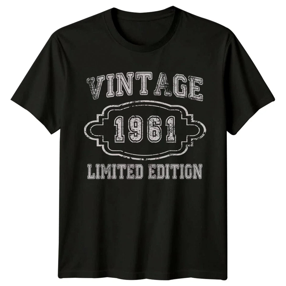 Vintage 1961 Limited Edition 65th Birthday Mens T-Shirt Gift Unisex T-shirt, Sweatshirt, Hoodie, Long Sleeve Tee - T-Shirt, Sweatshirt, Hoodie