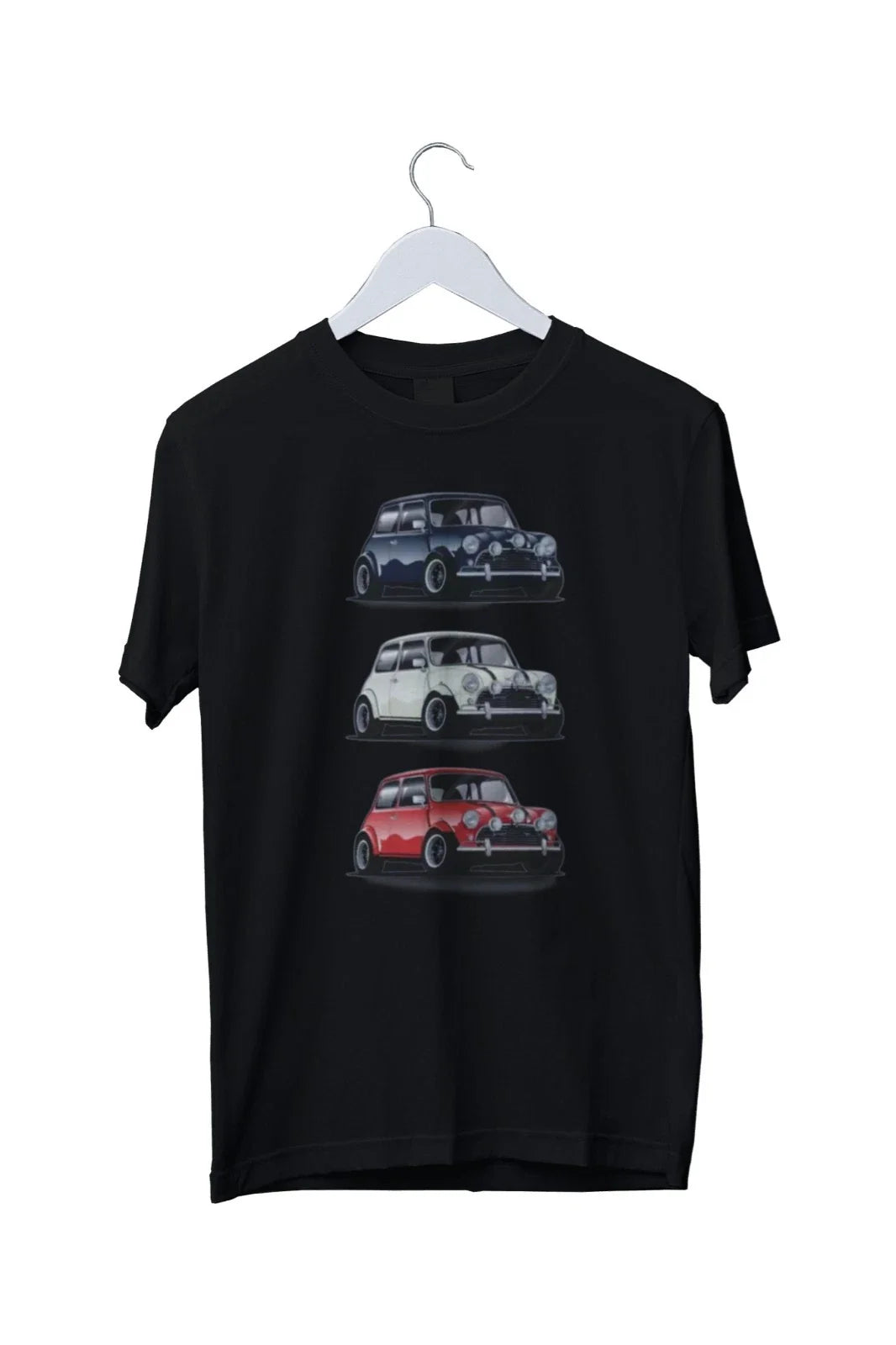The Italian Job Trio Mini Cooper Graphic Print T-Shirt S M L XL 2 3 4 XL Unisex T-shirt, Sweatshirt, Hoodie, Long Sleeve Tee - T-Shirt, Sweatshirt, Hoodie