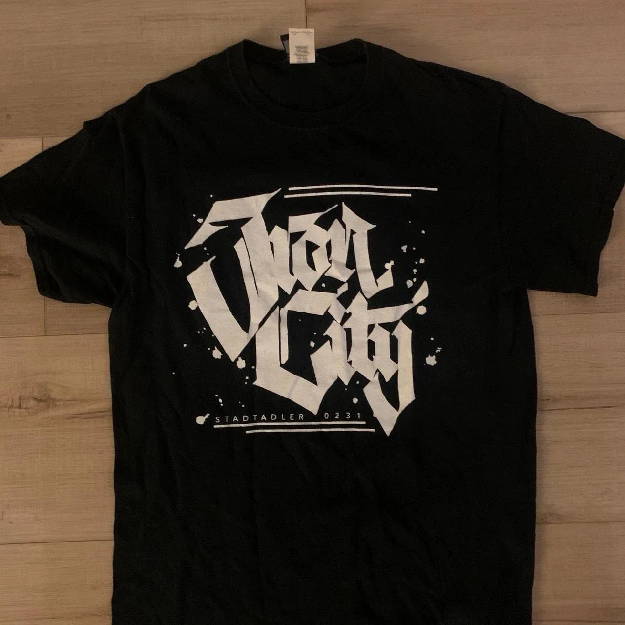 Stadtadler 0231 Iron City Graphic T-Shirt Black Size M Streetwear Dortmund Unisex T-shirt, Sweatshirt, Hoodie, Long Sleeve Tee - T-Shirt, Sweatshirt, Hoodie