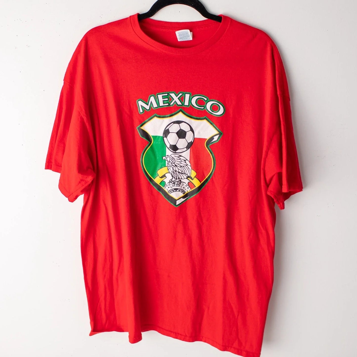 Mexico Shield Mexican Flag Crest Brown Pride Soccer Olympics Red T-Shirt 2XL Unisex T-shirt, Sweatshirt, Hoodie, Long Sleeve Tee - T-Shirt, Sweatshirt, Hoodie