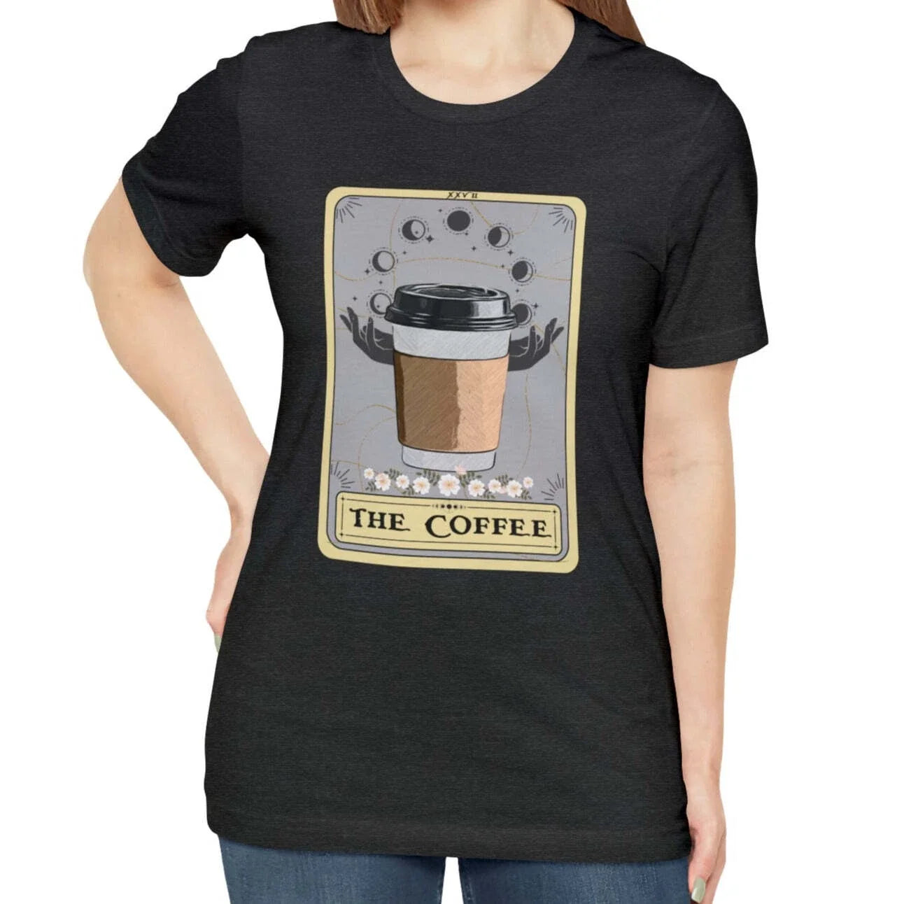 The Coffee Tarot Card Shirt, Coffee Lovers Shirt, Gift For Coffee Lover Unisex T-shirt, Sweatshirt, Hoodie, Long Sleeve Tee - T-Shirt, Sweatshirt, Hoodie