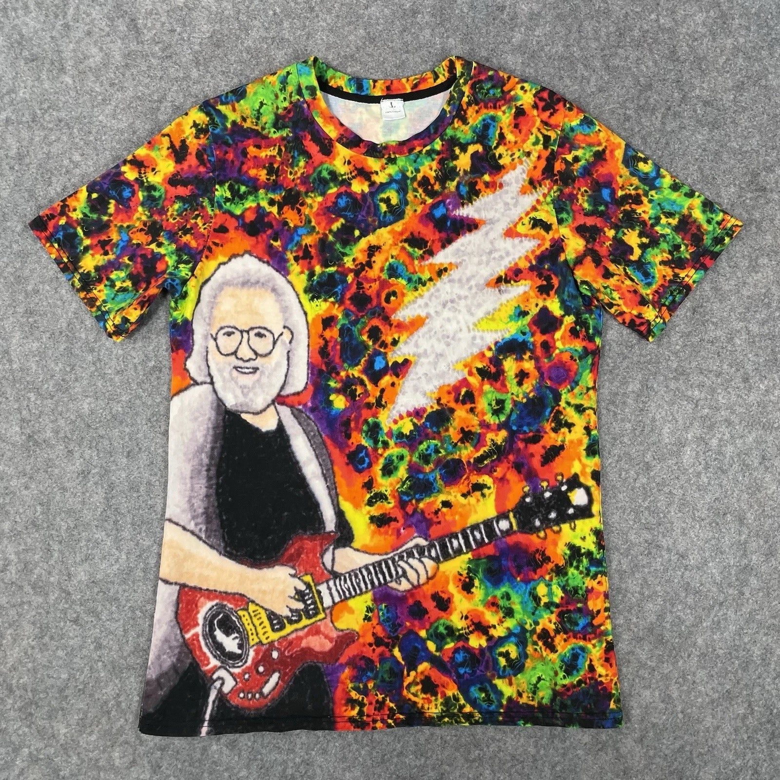 Austin Mackereth Tie Dye Grateful Dead Jerry Garcia 9/20 T-Shirt Mens Fits Sz M Unisex T-shirt, Sweatshirt, Hoodie, Long Sleeve Tee - T-Shirt, Sweatshirt, Hoodie