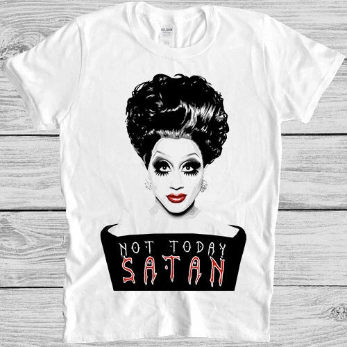 Not Today Satan T Shirt Bianca Rupauk Pride Lgbt Gay Soho Cool Gift Tee 2667 Unisex T-shirt, Sweatshirt, Hoodie, Long Sleeve Tee - T-Shirt, Sweatshirt, Hoodie