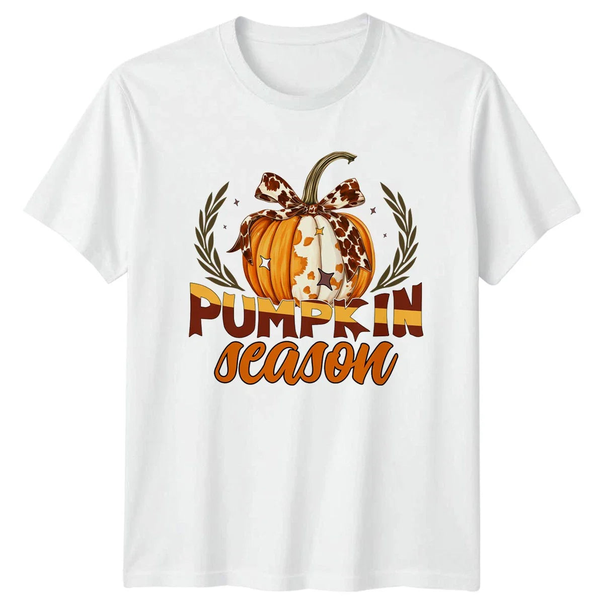 Pumpkin Season Womens T-Shirt Western Boho Fall Thanksgiving Gift For Her Unisex T-shirt, Sweatshirt, Hoodie, Long Sleeve Tee - T-Shirt, Sweatshirt, Hoodie