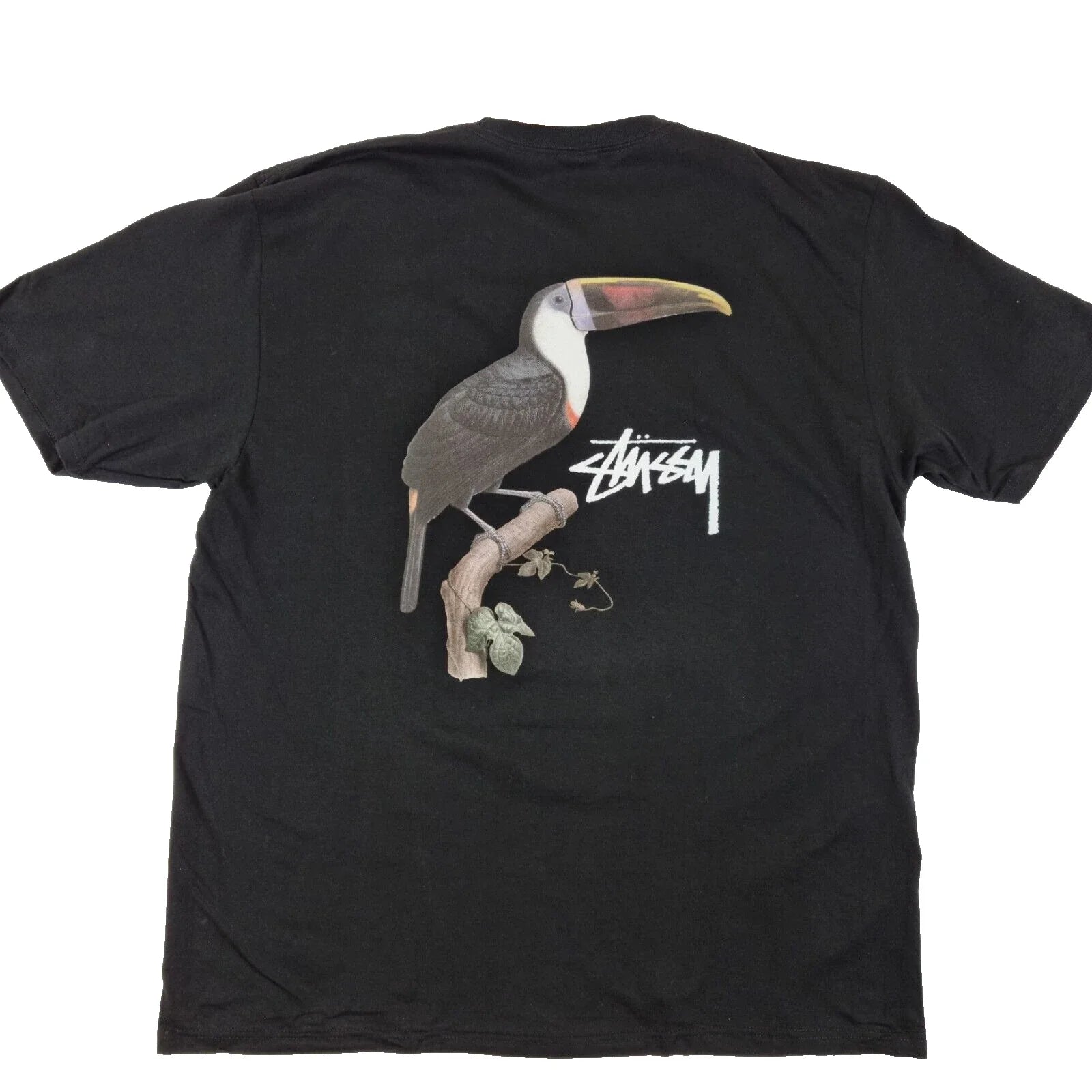 Stssy Toucan Tee Black Unisex T-shirt, Sweatshirt, Hoodie, Long Sleeve Tee - T-Shirt, Sweatshirt, Hoodie