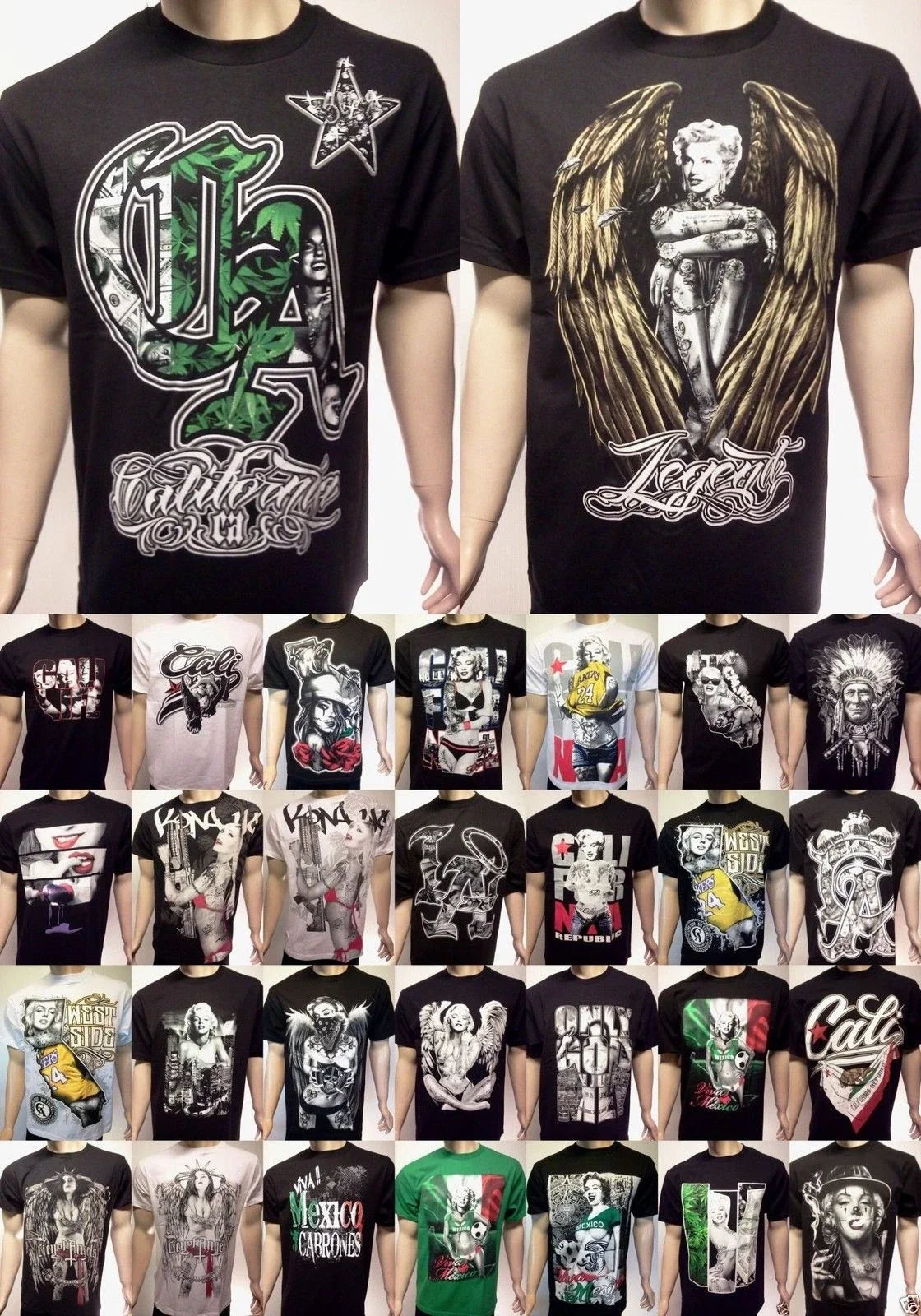 MARILYN MONROE HIP HOP  T-SHIRTS CALIFORNIA LAKERS RAIDERS VIVA MEXICO WEED Unisex T-shirt, Sweatshirt, Hoodie, Long Sleeve Tee - T-Shirt, Sweatshirt, Hoodie