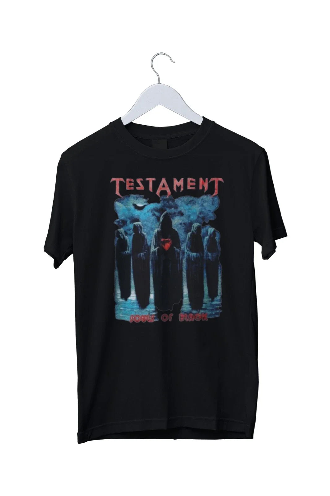 Testament Souls Of Black aLBUM Graphic Unisex T-Shirt Mens S M L XL 2 3 4 XL Unisex T-shirt, Sweatshirt, Hoodie, Long Sleeve Tee - T-Shirt, Sweatshirt, Hoodie