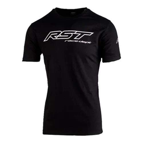 RST T-Shirt Race Department Logo Black White Motorcycle Casual Cotton Unisex T-shirt, Sweatshirt, Hoodie, Long Sleeve Tee - T-Shirt, Sweatshirt, Hoodie