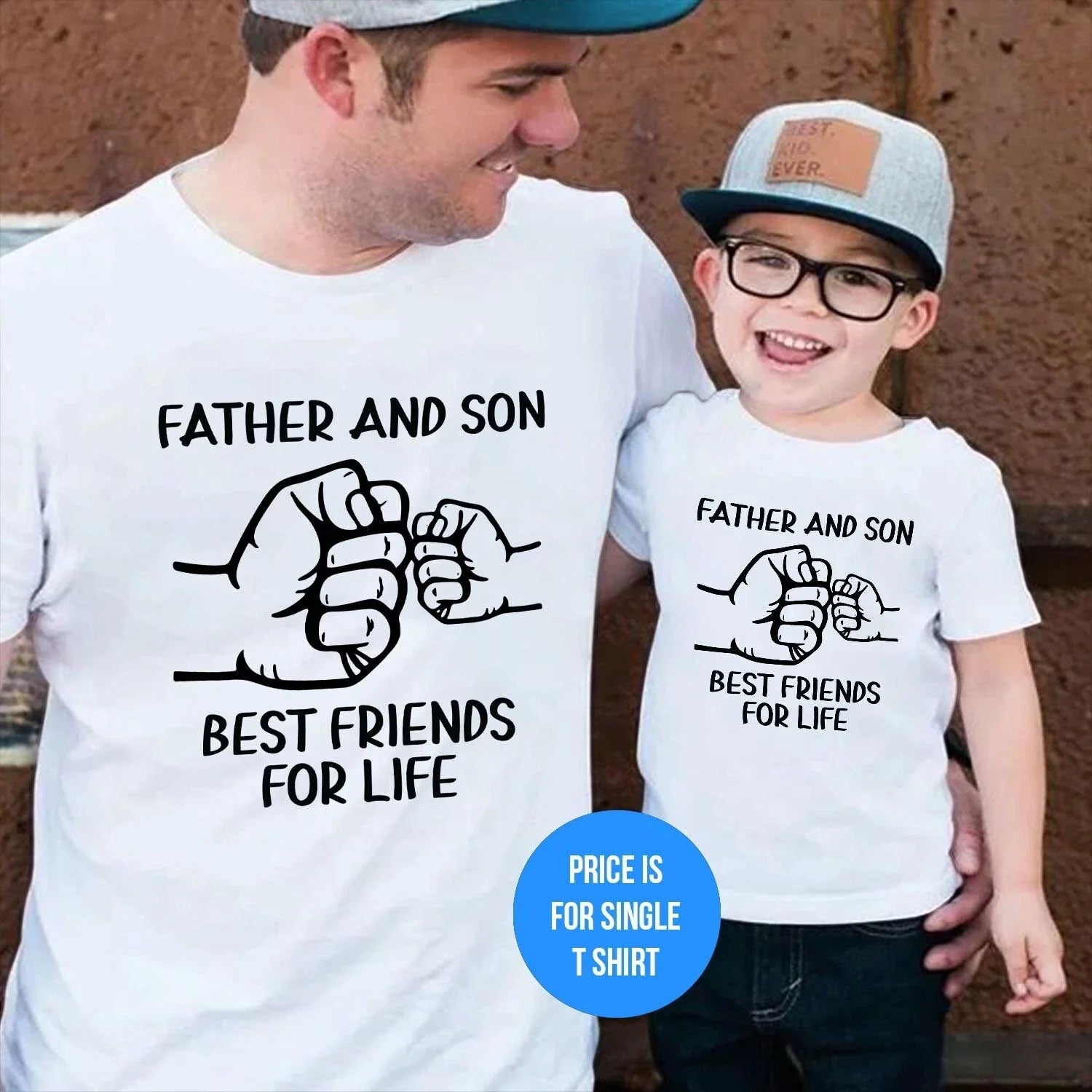 T-SHIRT (1114) Father And Son Best friend for life Father's Day Gift T Shirt Unisex T-shirt, Sweatshirt, Hoodie, Long Sleeve Tee - T-Shirt, Sweatshirt, Hoodie