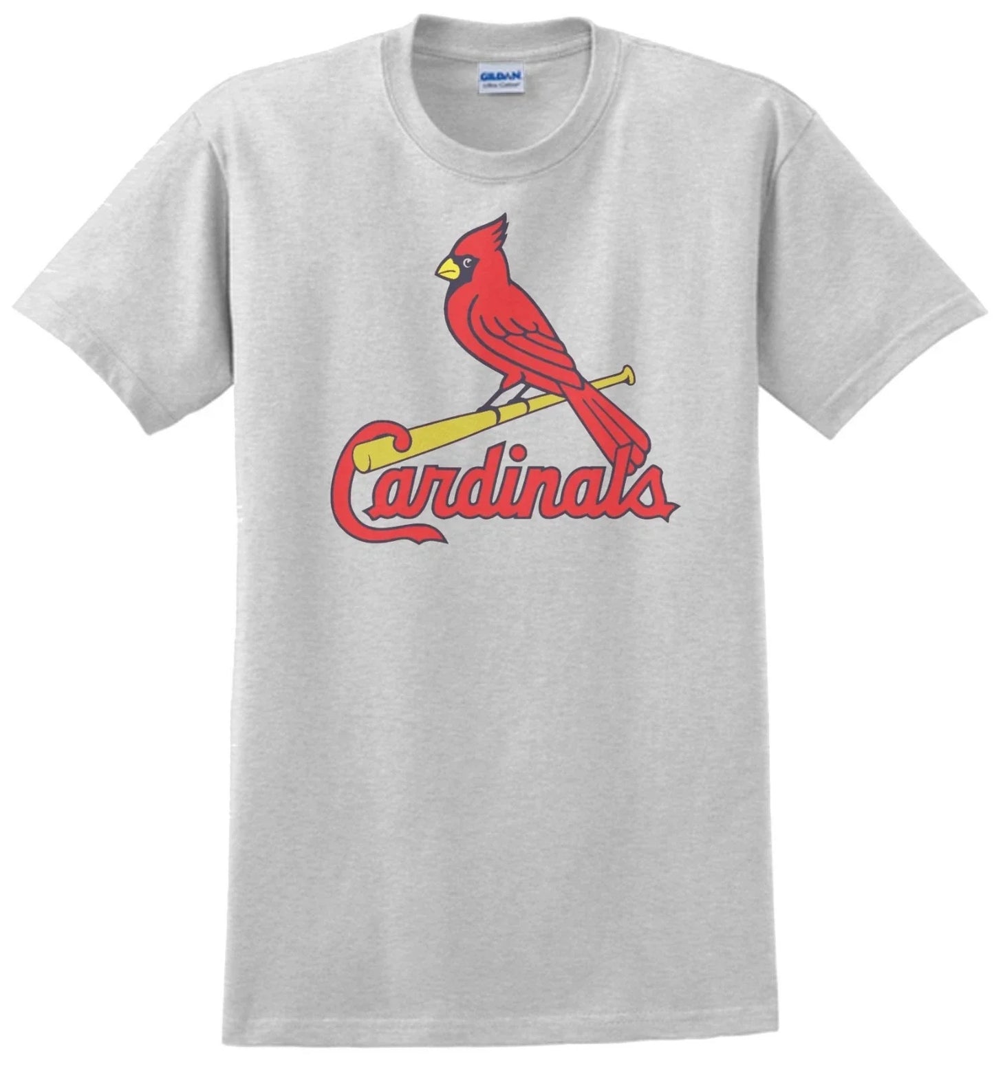 St. Louis Cardinals T-shirt. Ash, Khaki,White,Yellow Small - XXXL. 100% Cotton Unisex T-shirt, Sweatshirt, Hoodie, Long Sleeve Tee - T-Shirt, Sweatshirt, Hoodie