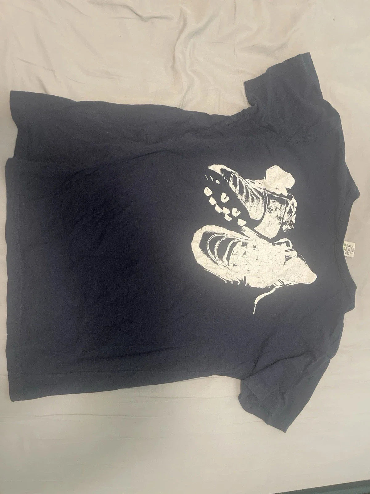 Boutique Brasil Soccer Cleats Graphic T-Shirt Navy Blue Distressed Print Size L Unisex T-shirt, Sweatshirt, Hoodie, Long Sleeve Tee - T-Shirt, Sweatshirt, Hoodie