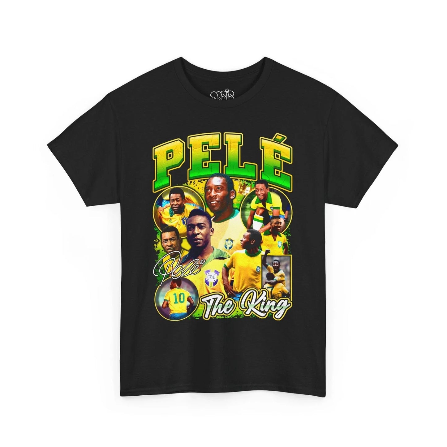 Pele Vintage Retro Y2K Unisex T-Shirt | Pel Fan Gift | O Rei Pel Fan Shirt Unisex T-shirt, Sweatshirt, Hoodie, Long Sleeve Tee - T-Shirt, Sweatshirt, Hoodie