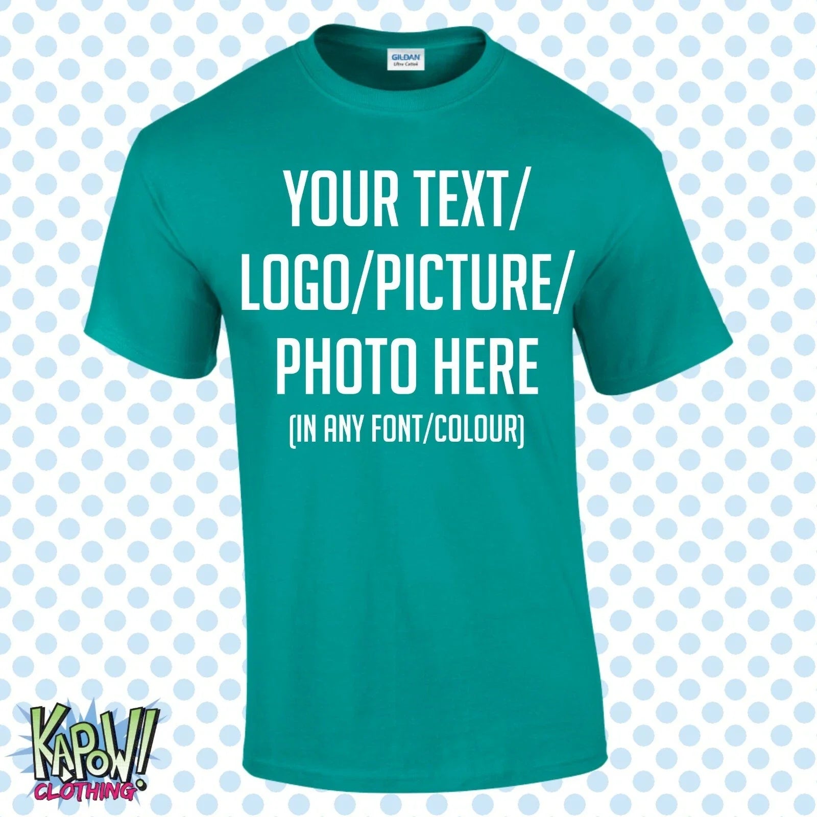 Custom Personalised Men's Printed T-SHIRT Name Funny Work Stag -Your text/logo 7 Unisex T-shirt, Sweatshirt, Hoodie, Long Sleeve Tee - T-Shirt, Sweatshirt, Hoodie