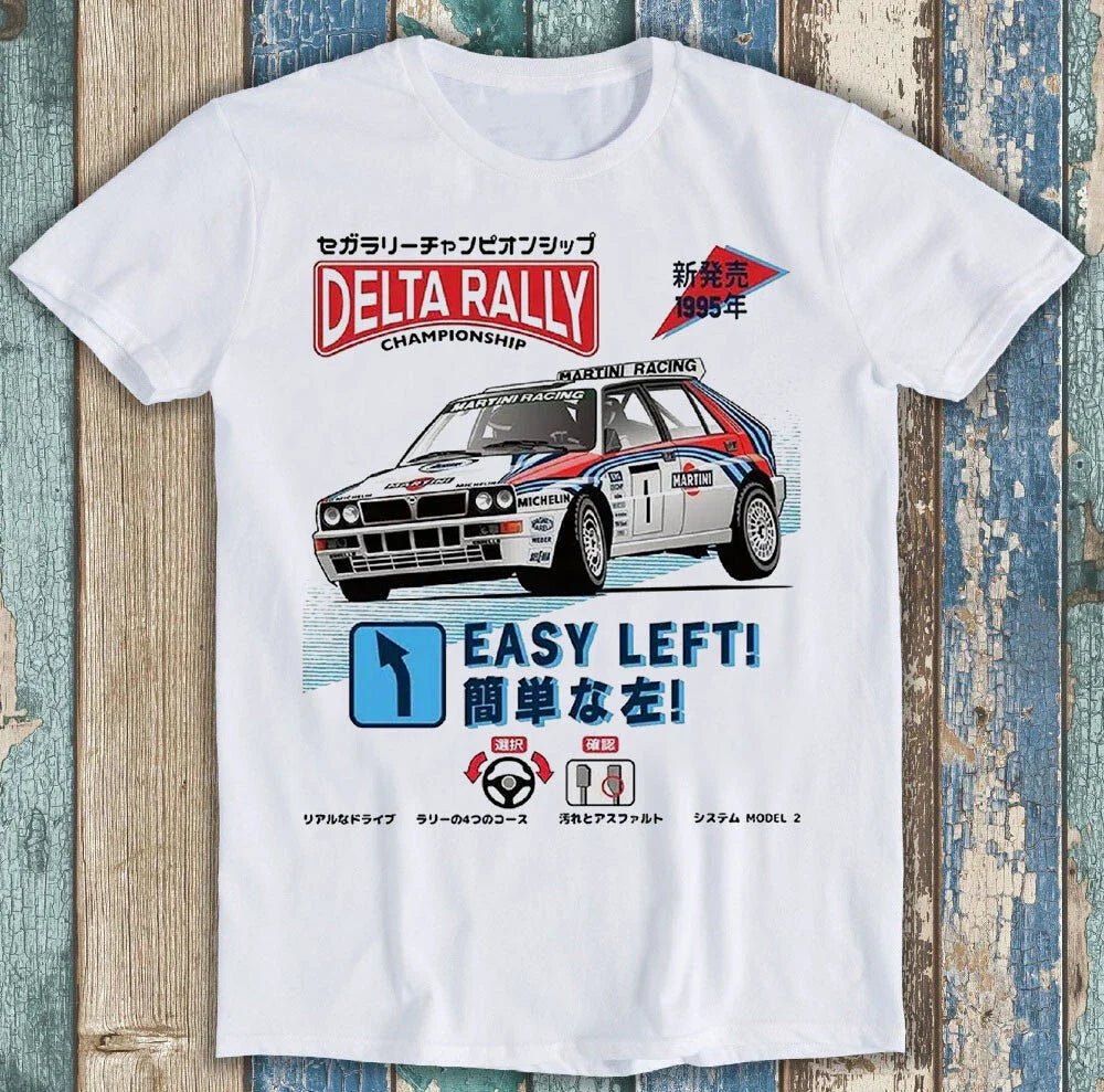 Martini Racing Delta Rally Arcade Funny Gift Tee T Shirt M1319 Unisex T-shirt, Sweatshirt, Hoodie, Long Sleeve Tee - T-Shirt, Sweatshirt, Hoodie