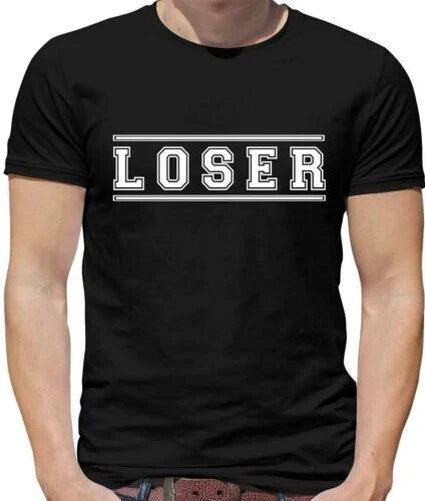 Loser Plain Source Men's T-Shirt - Sad - Funny - Mean - Jokes - Meme Unisex T-shirt, Sweatshirt, Hoodie, Long Sleeve Tee - T-Shirt, Sweatshirt, Hoodie