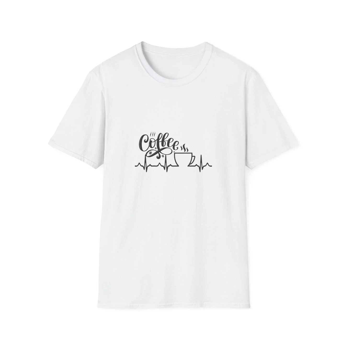 Coffee is Life Softstyle T-Shirt | Funny Coffee Tee, Gift for Coffee Lovers Unisex T-shirt, Sweatshirt, Hoodie, Long Sleeve Tee - T-Shirt, Sweatshirt, Hoodie