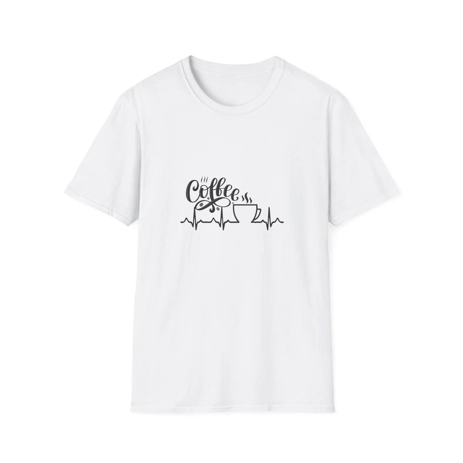 Coffee is Life Softstyle T-Shirt | Funny Coffee Tee, Gift for Coffee Lovers Unisex T-shirt, Sweatshirt, Hoodie, Long Sleeve Tee - T-Shirt, Sweatshirt, Hoodie