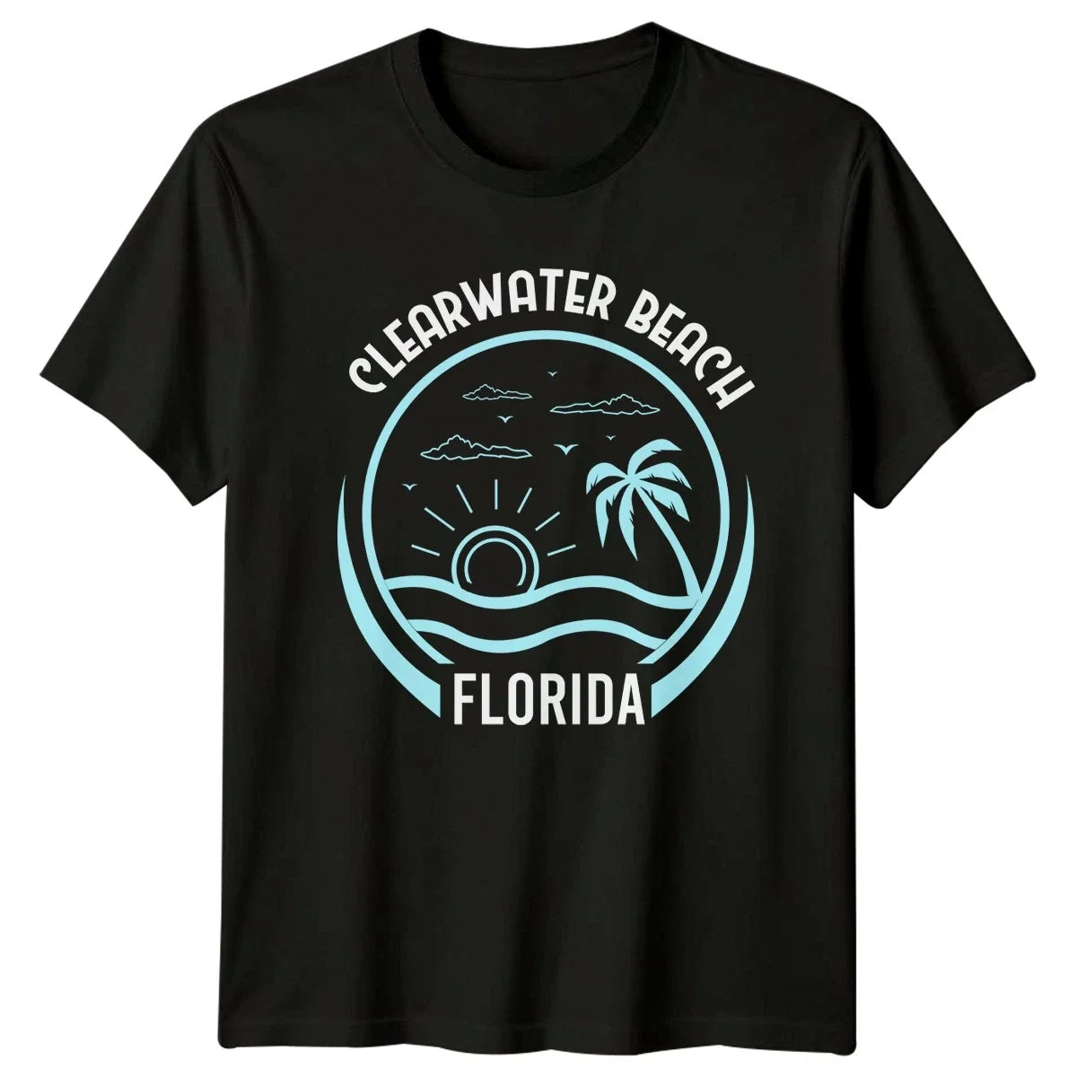 Clearwater Beach Florida T-Shirt Clearwater Beach Travel 2026 Summer Holiday Unisex T-shirt, Sweatshirt, Hoodie, Long Sleeve Tee - T-Shirt, Sweatshirt, Hoodie