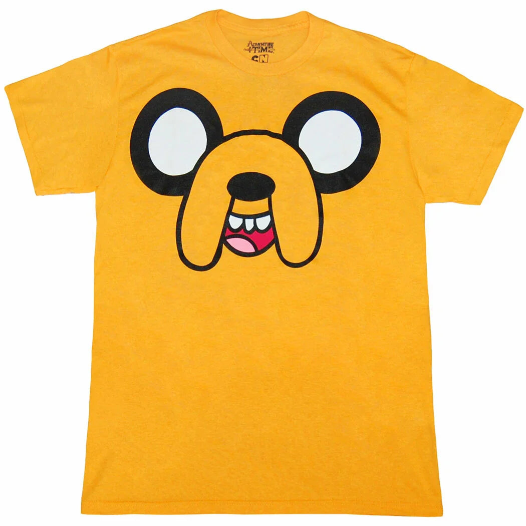 Adventure Time Jake Face T-Shirt Unisex T-shirt, Sweatshirt, Hoodie, Long Sleeve Tee - T-Shirt, Sweatshirt, Hoodie