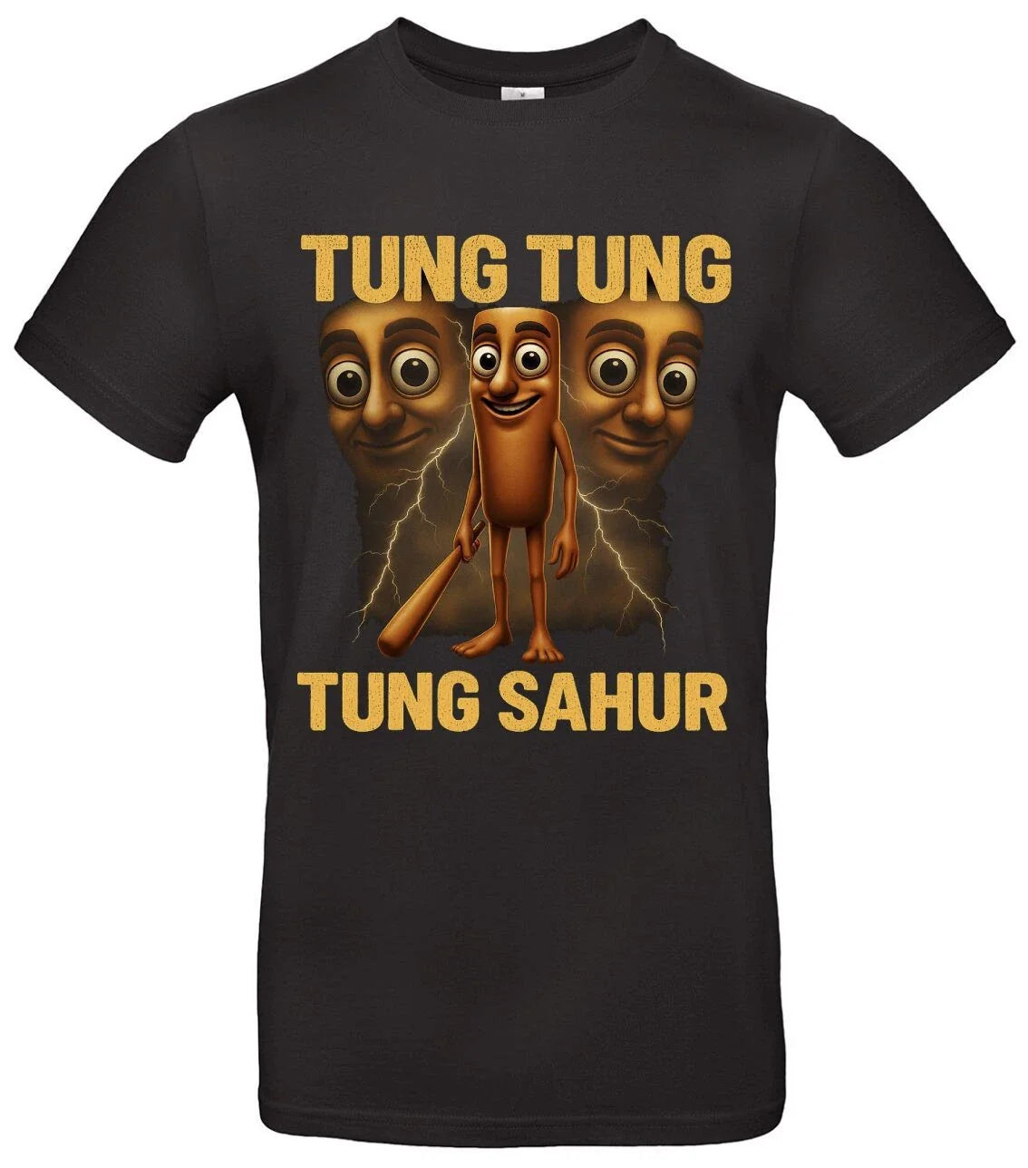 Tung Tung Sahur T-Shirt Viral Ramadan Meme Sahurwear TikTok Trend Fans Unisex T-shirt, Sweatshirt, Hoodie, Long Sleeve Tee - T-Shirt, Sweatshirt, Hoodie